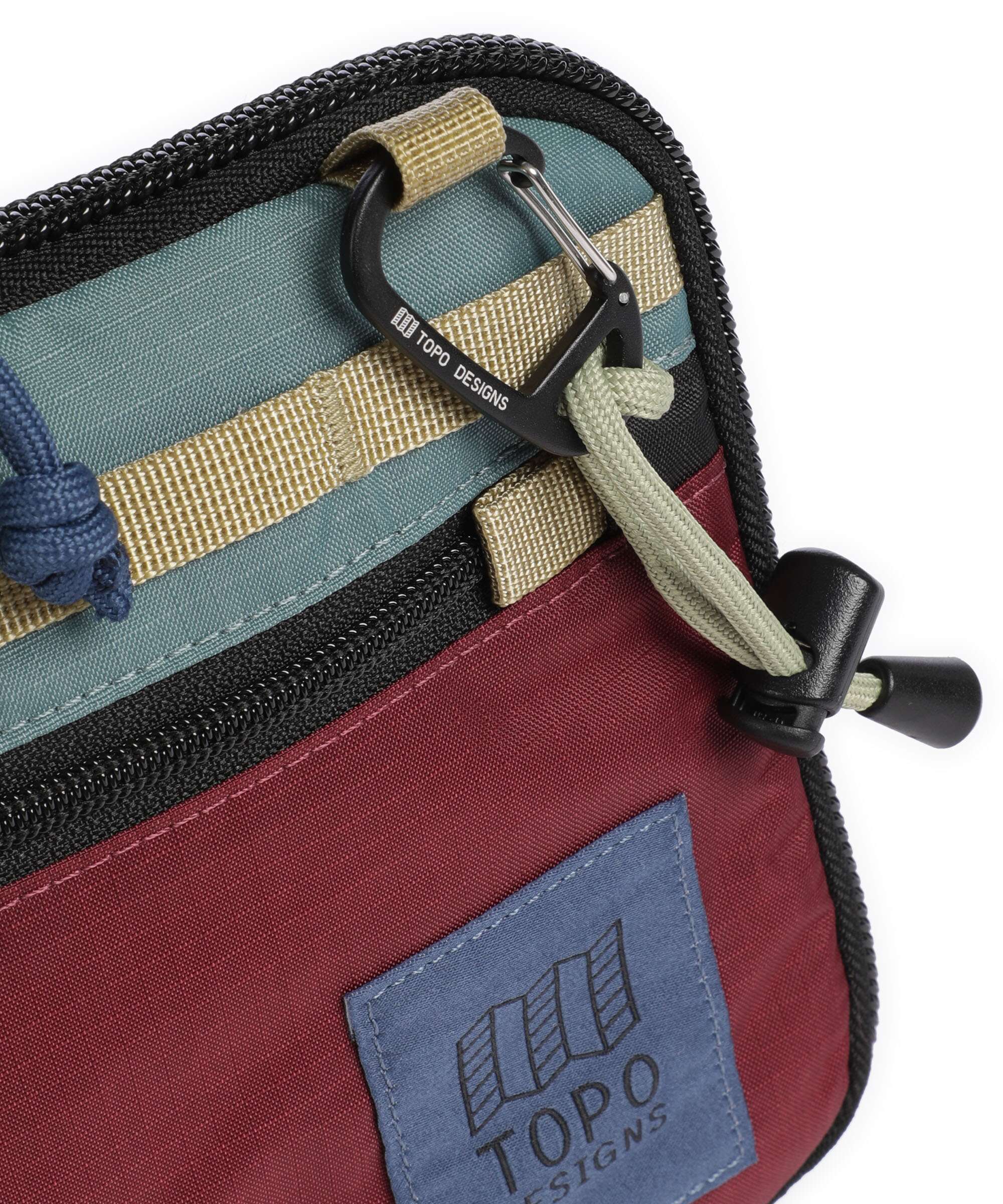 Topo Designs All Adventure Crossbody tas burgundy - Image 5
