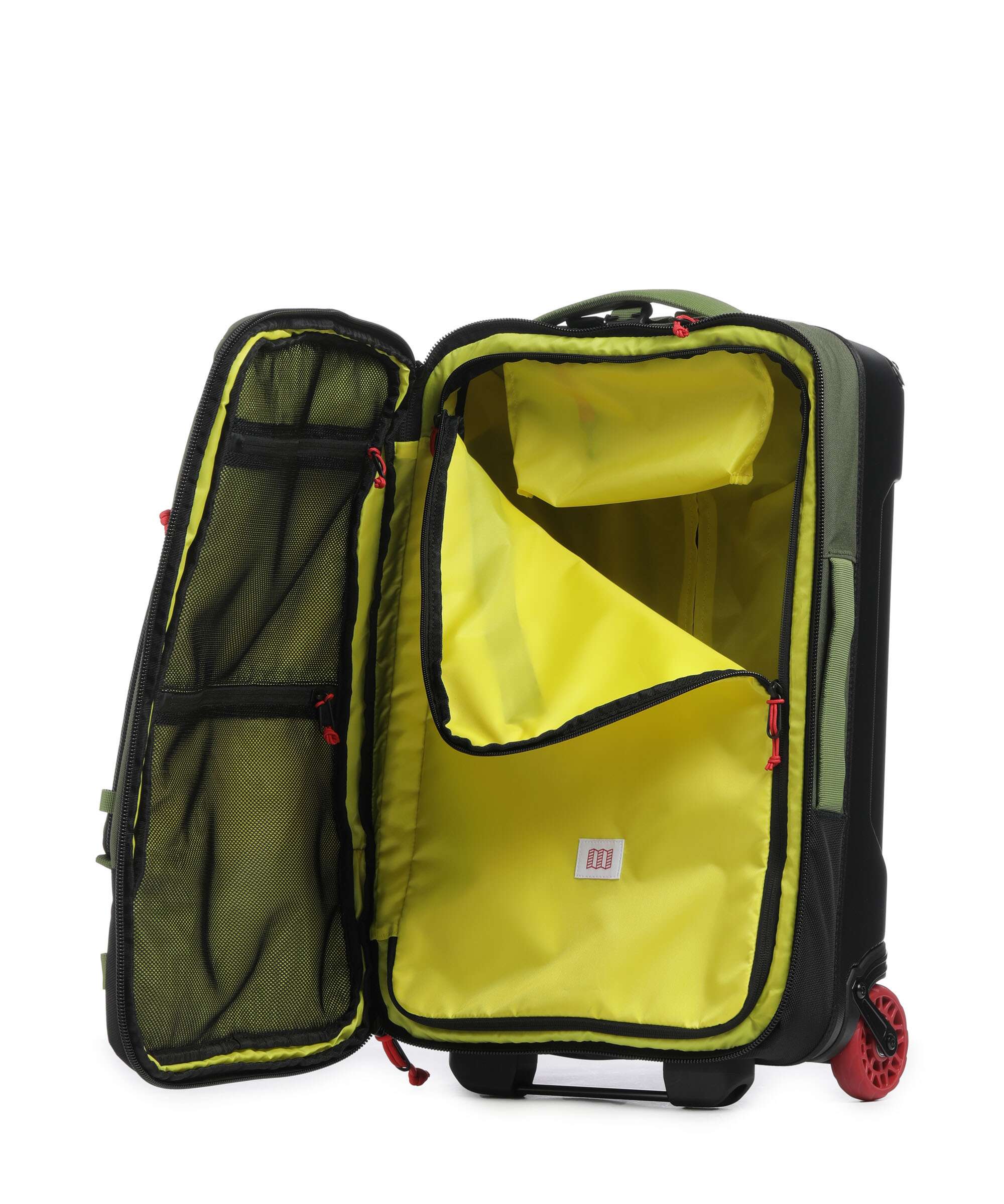 Topo Designs Global Reistas met wielen olive - Image 6