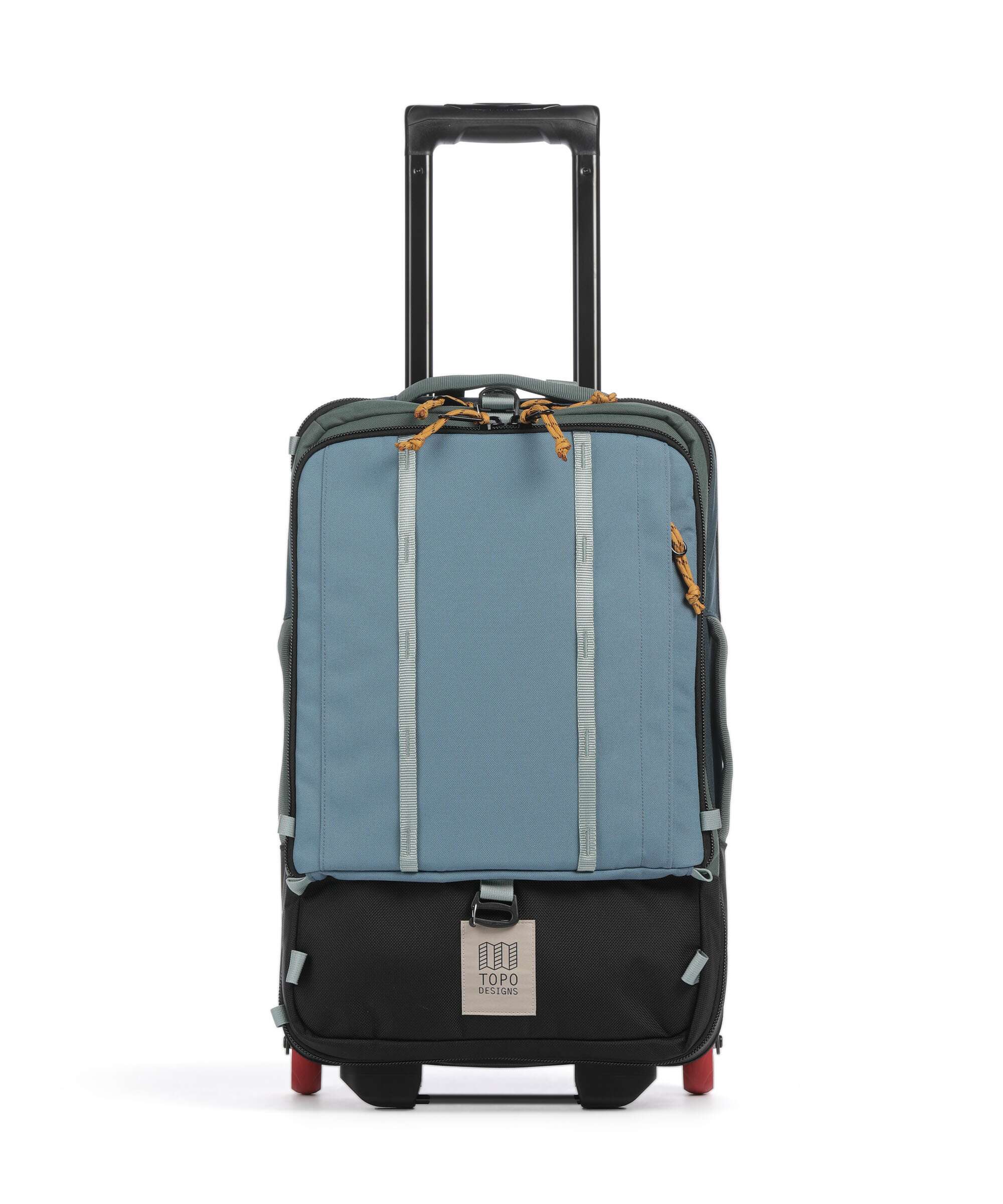Topo Designs Global Rugzak trolley stone blue/forest