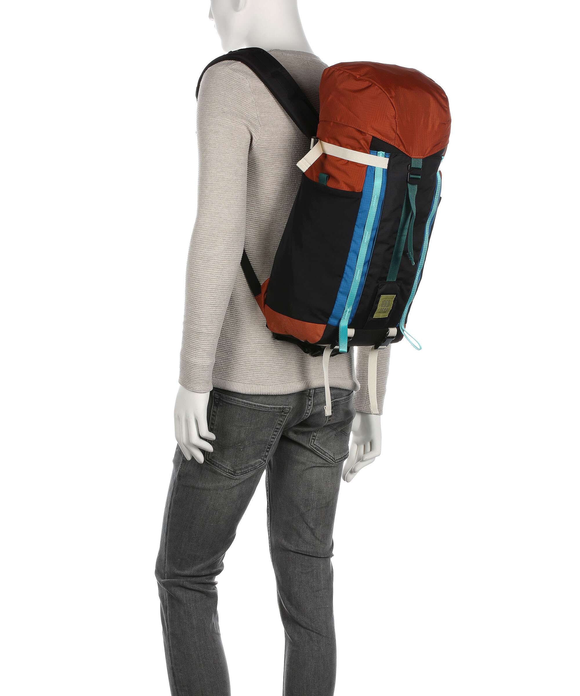 Topo Designs Mountain 16 Rugzak pond blue/olive - Image 4