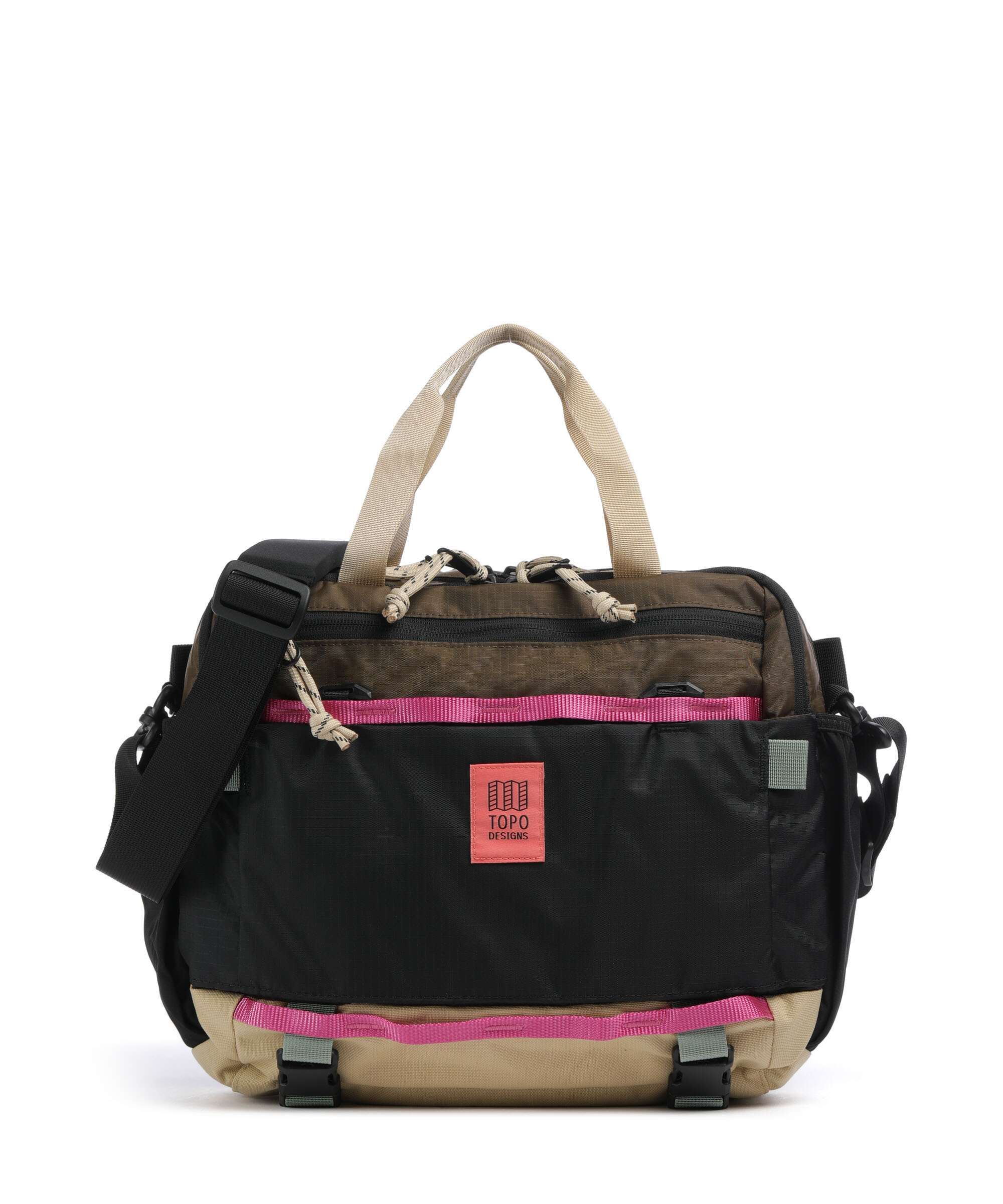 Topo Designs Mountain Crossbody tas desert palm/sahara
