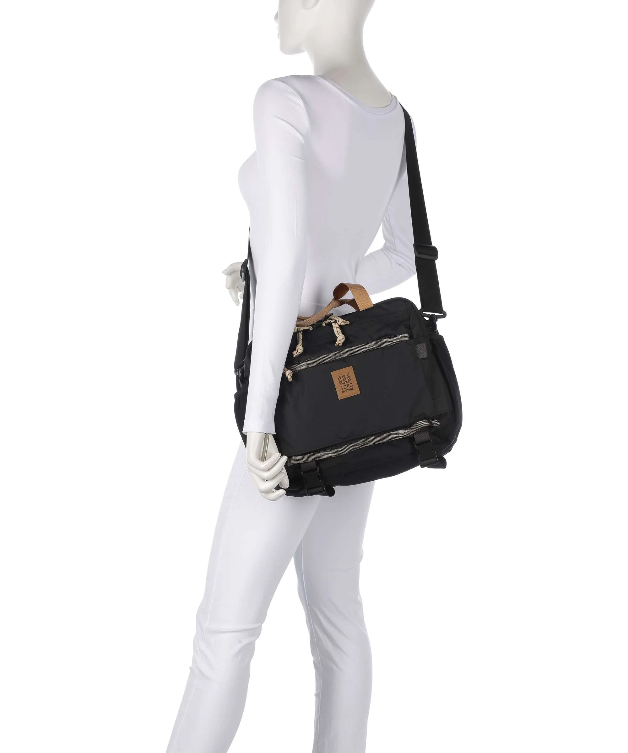 Topo Designs Mountain Crossbody tas desert palm/sahara - Image 3