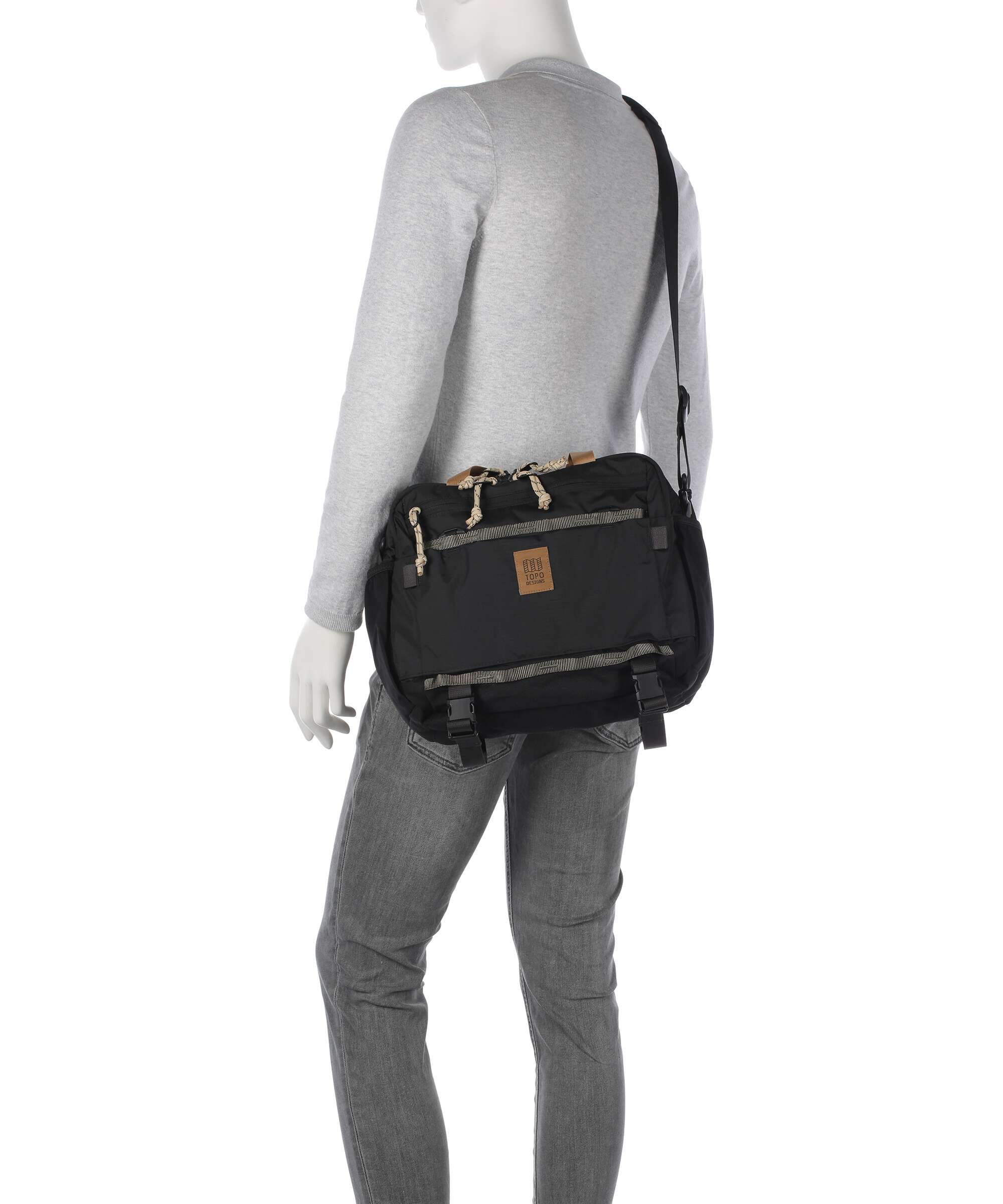 Topo Designs Mountain Crossbody tas desert palm/sahara - Image 4
