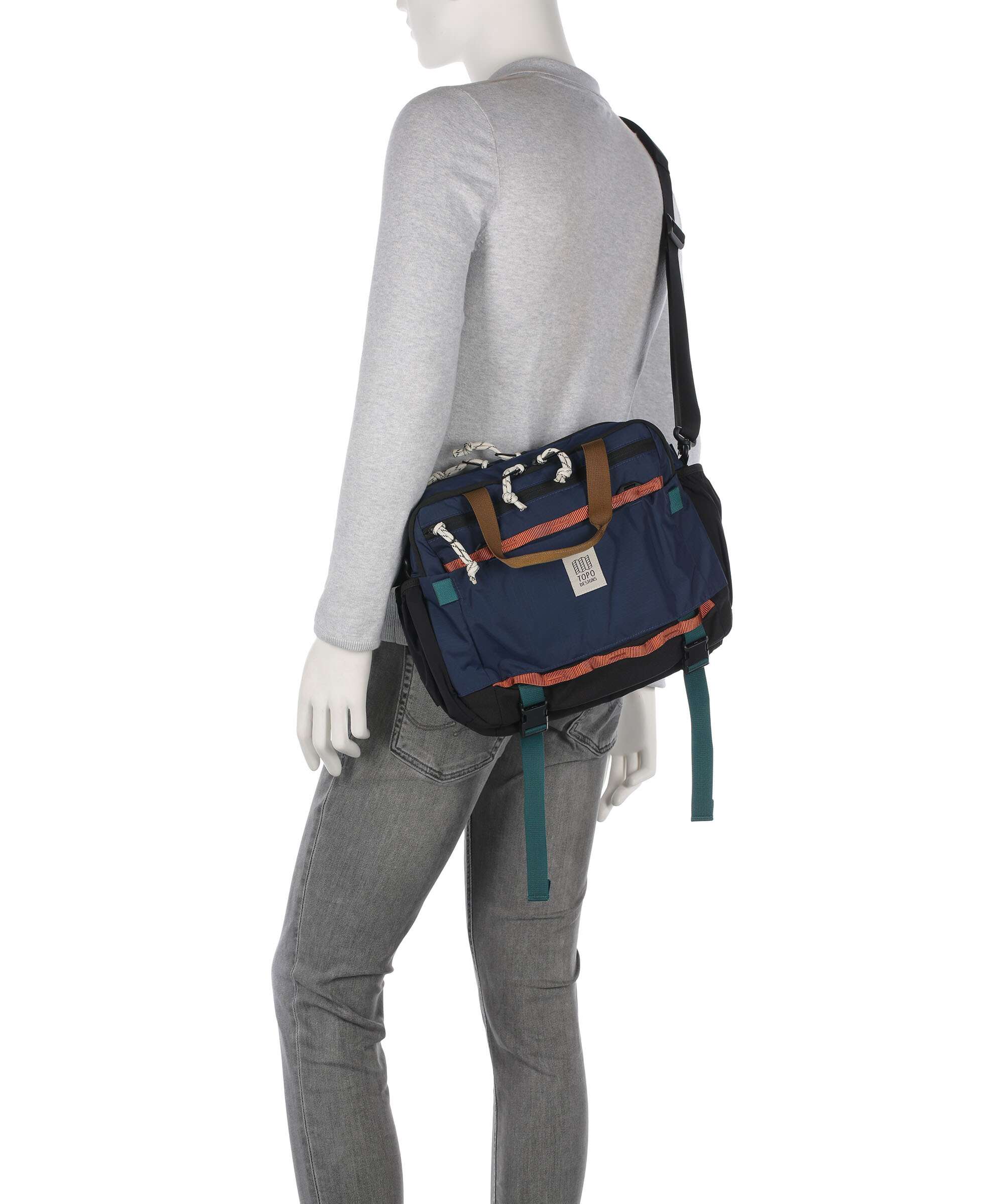 Topo Designs Mountain Schoudertas midnight/caribbean - Image 4