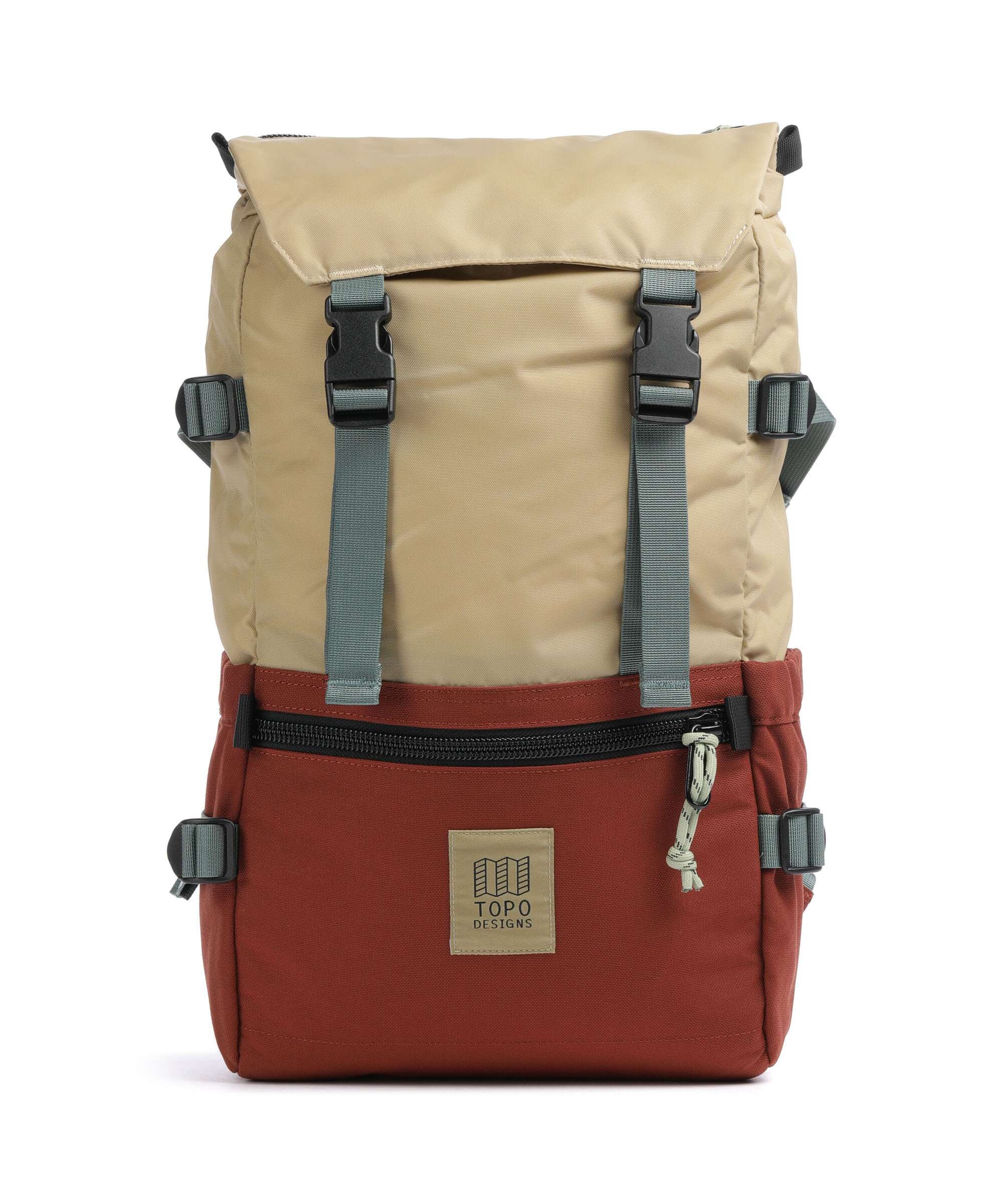 Topo Designs Rover Classic Rugzak sahara/fire brick