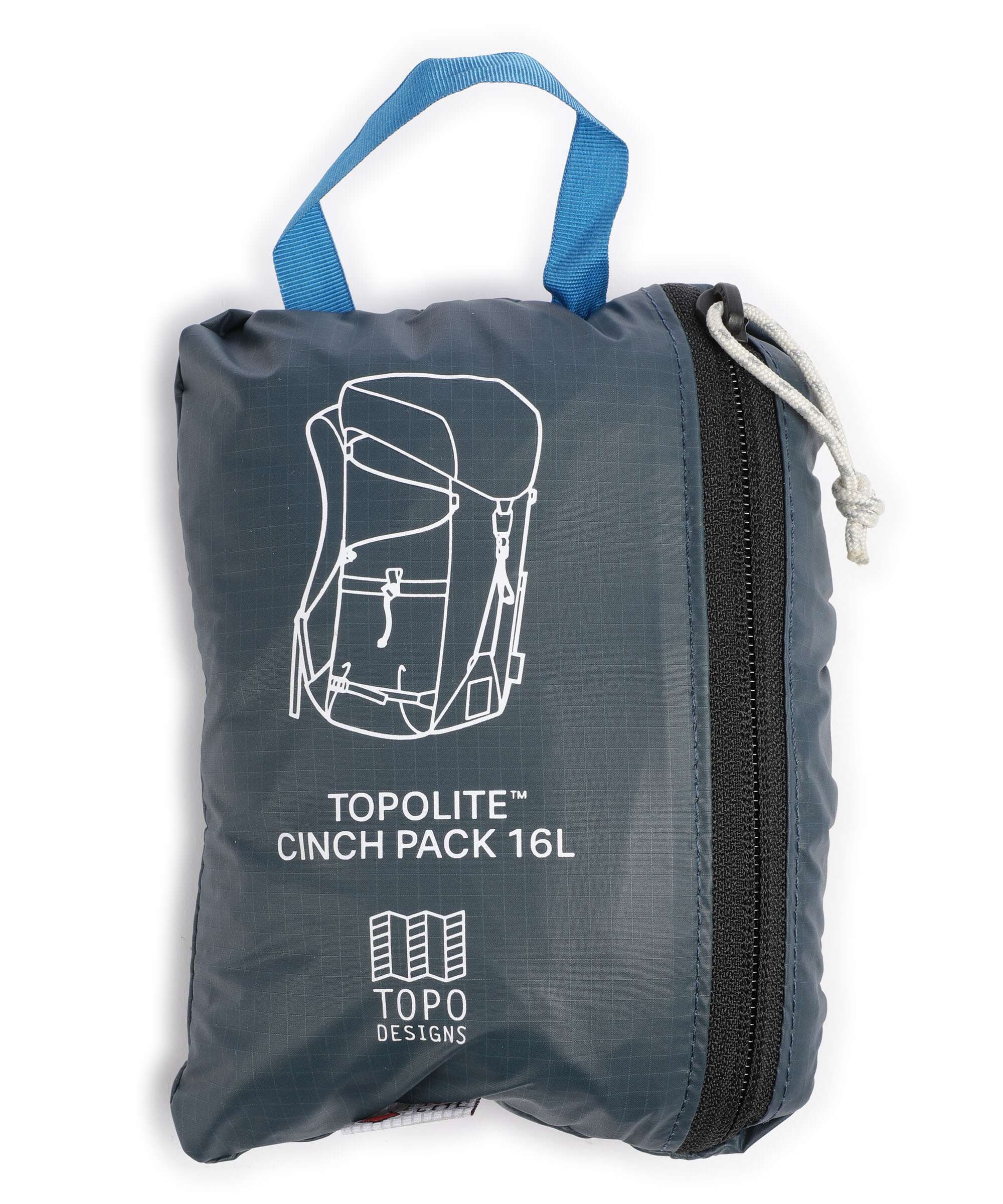 Topo Designs TopoLite 16 Wandelrugzak pond blue - Image 7