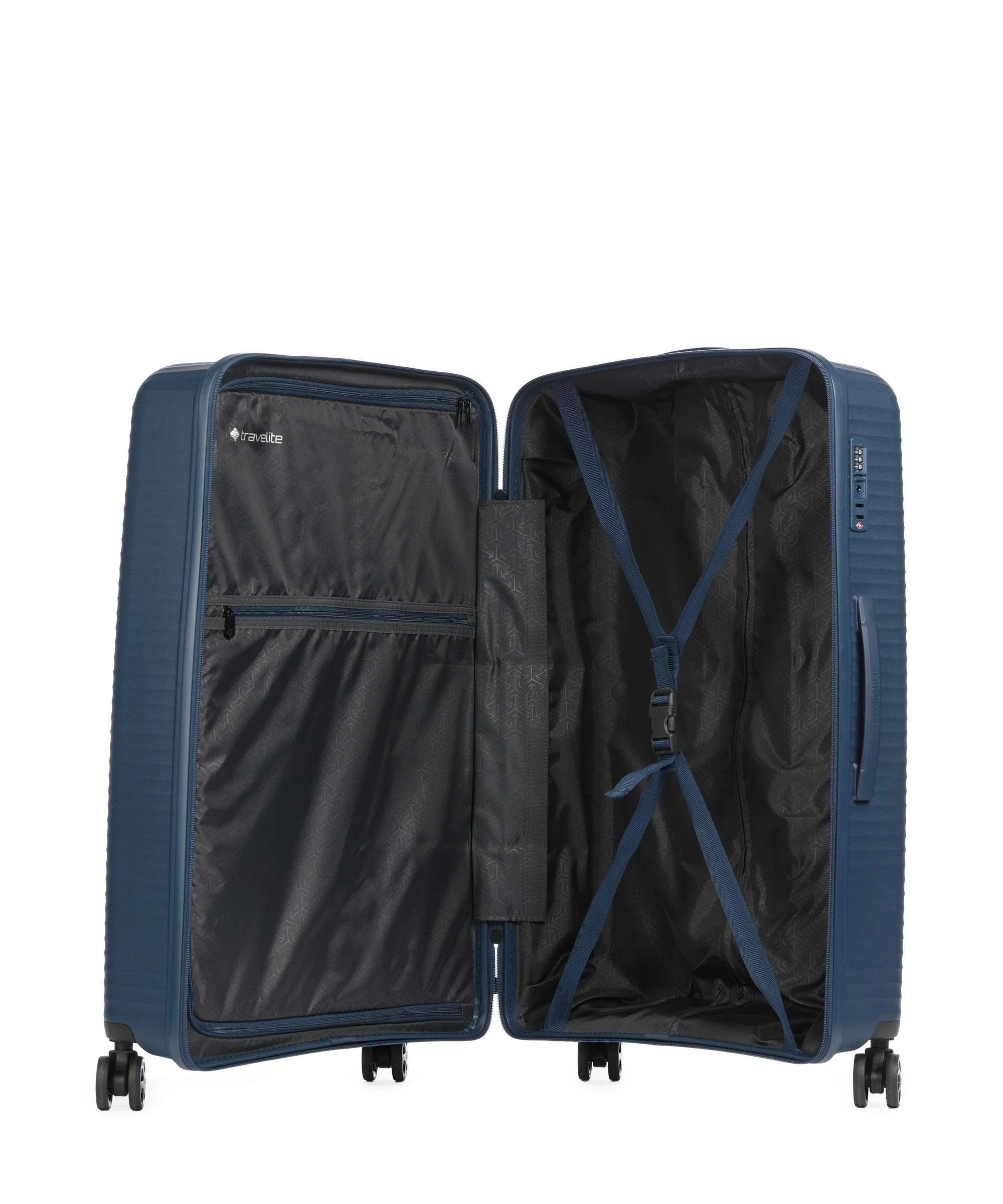 Travelite Air Stripe Trolley (4 wielen) navy - Image 5