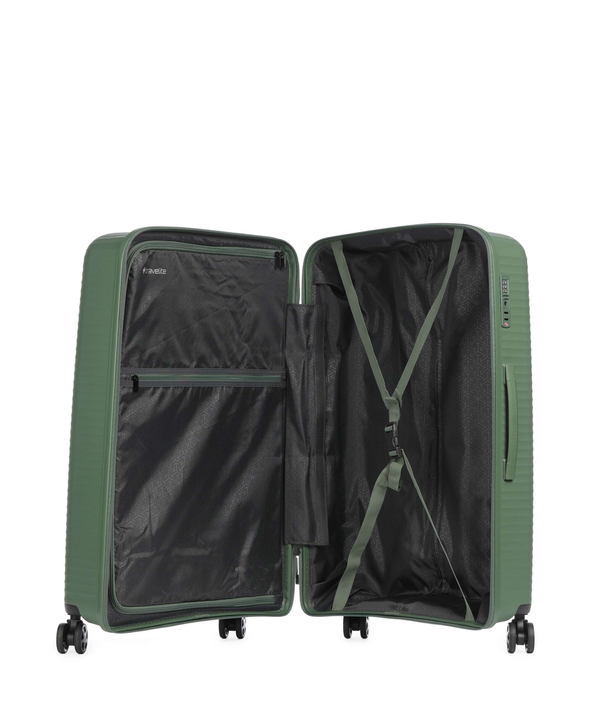 Travelite Air Stripe Trolley (4 wielen) green - Image 5