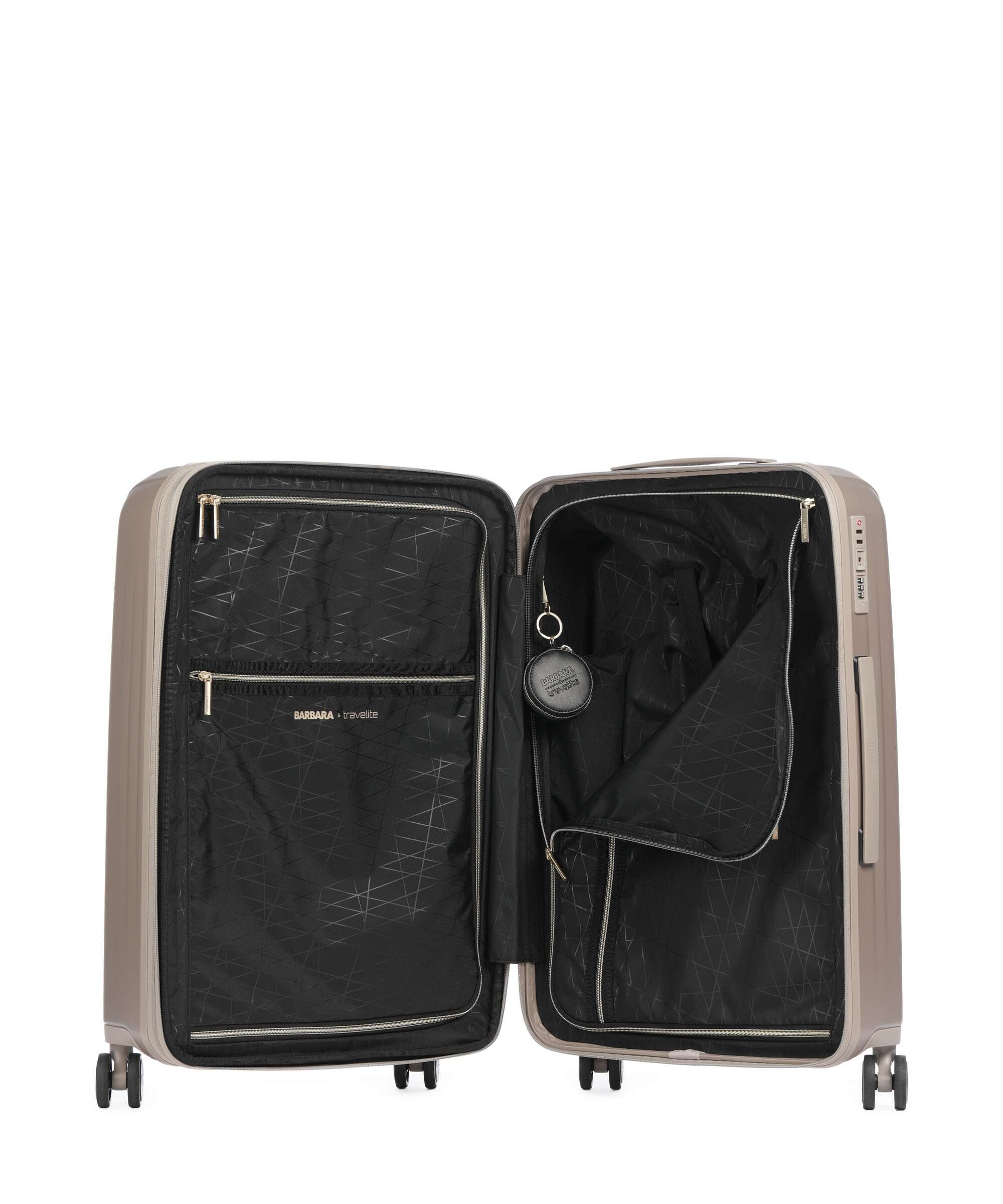 Travelite Barbara Novelty Trolley (4 wielen) satin nude - Image 6