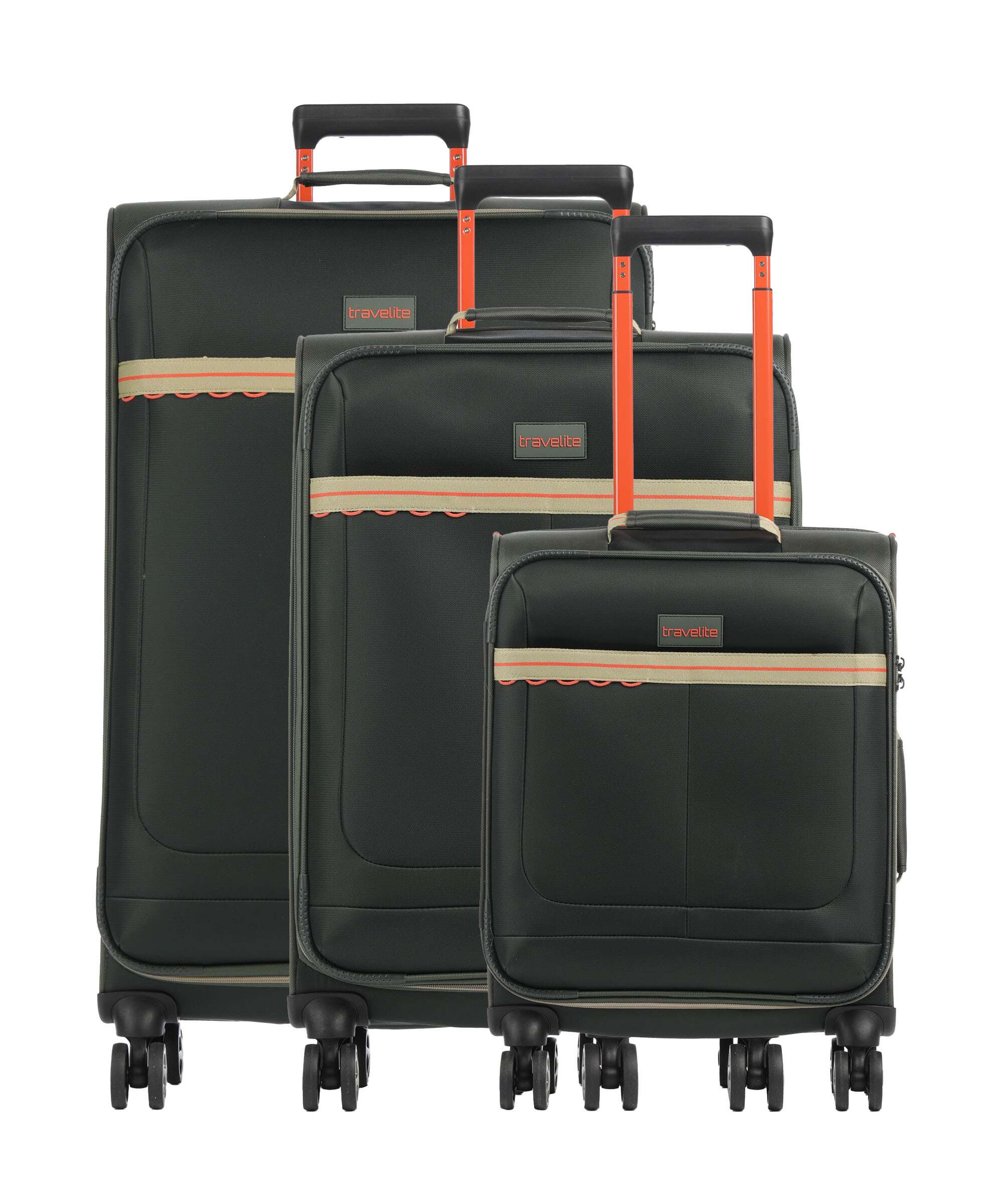 Travelite Color Craze Kofferset (4 wielen) oliv