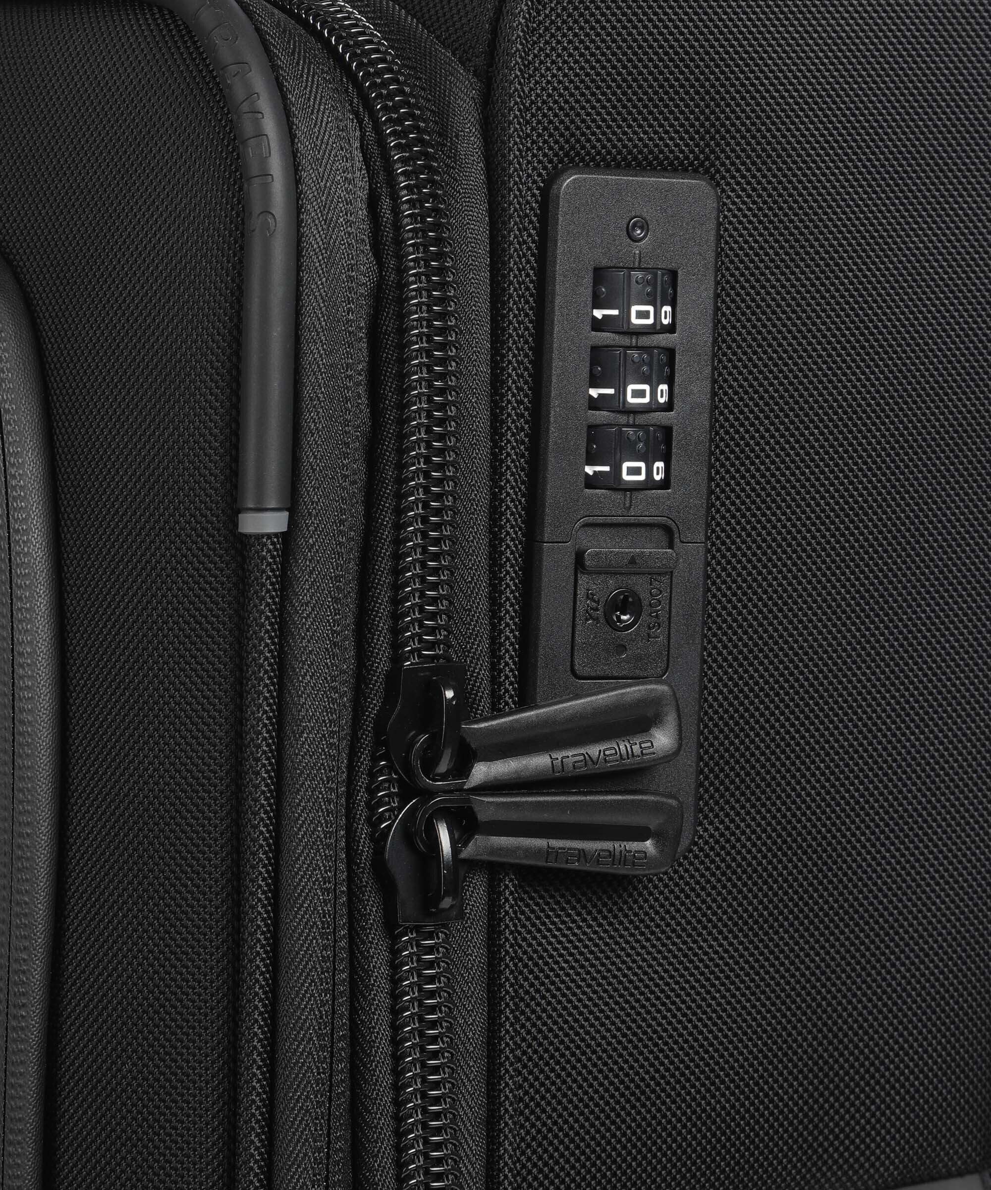 Travelite Crosslite 5.0 Trolley (4 wielen) schwarz - Image 3