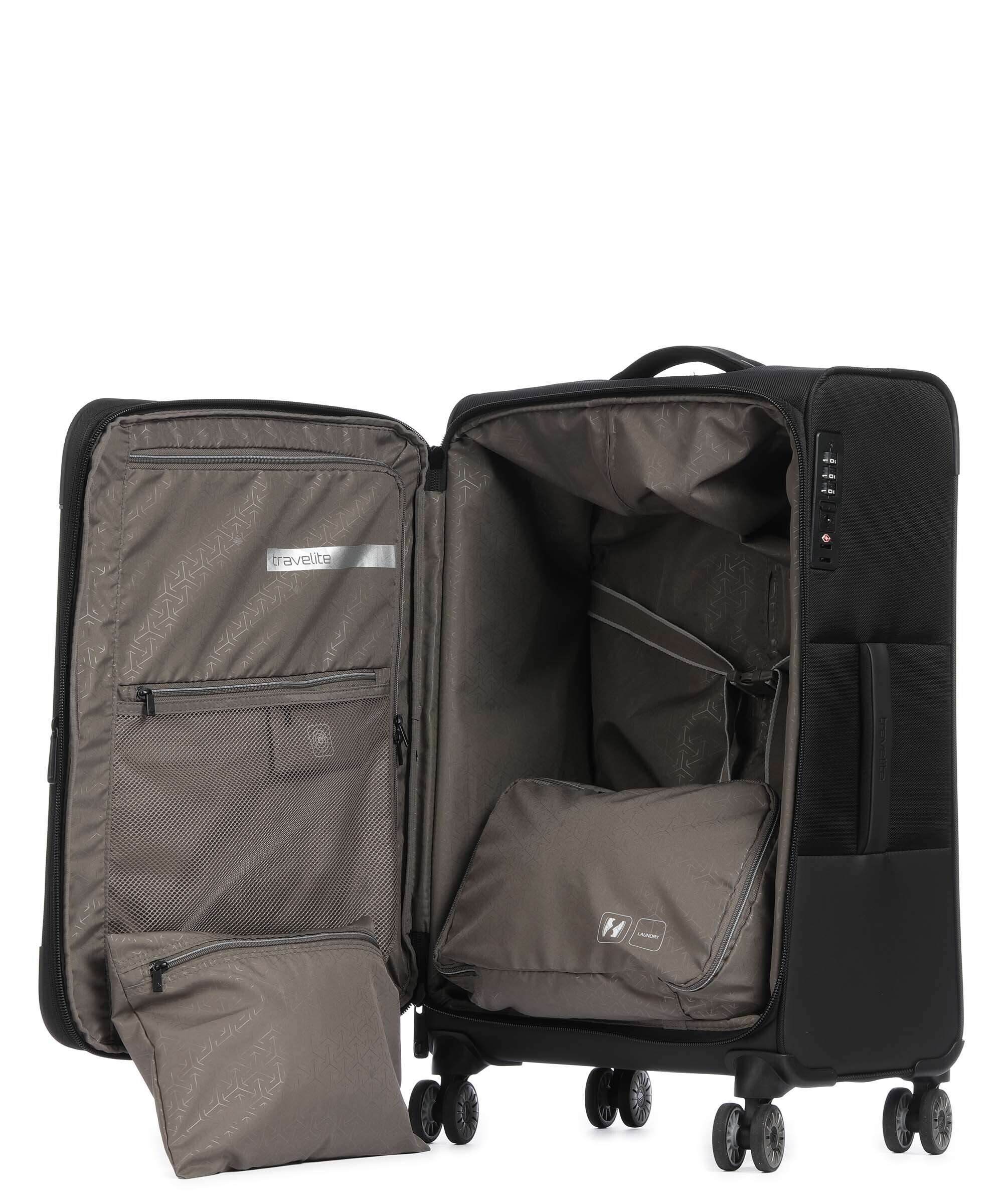 Travelite Crosslite 5.0 Trolley (4 wielen) schwarz - Image 6