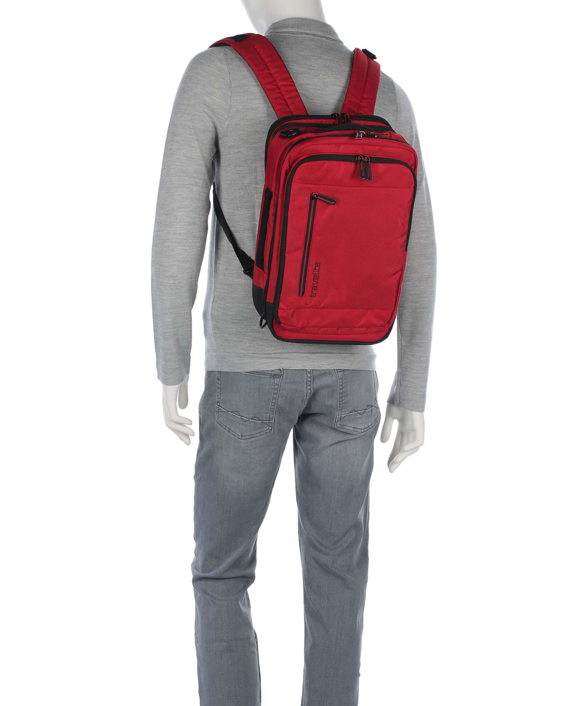 Travelite Crosslite Reis rugzak red - Image 3