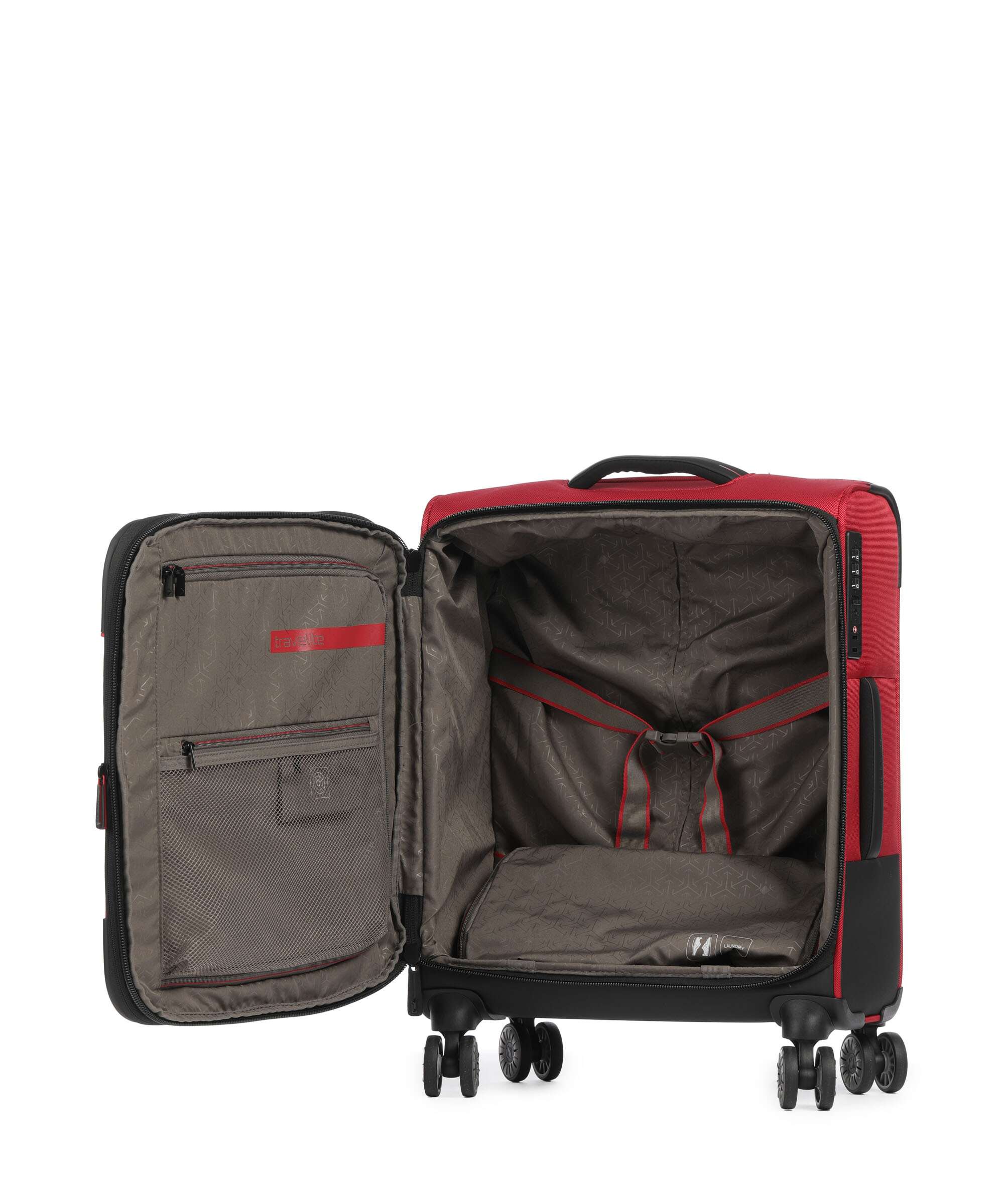 Travelite Crosslite Trolley (4 wielen) red - Image 6