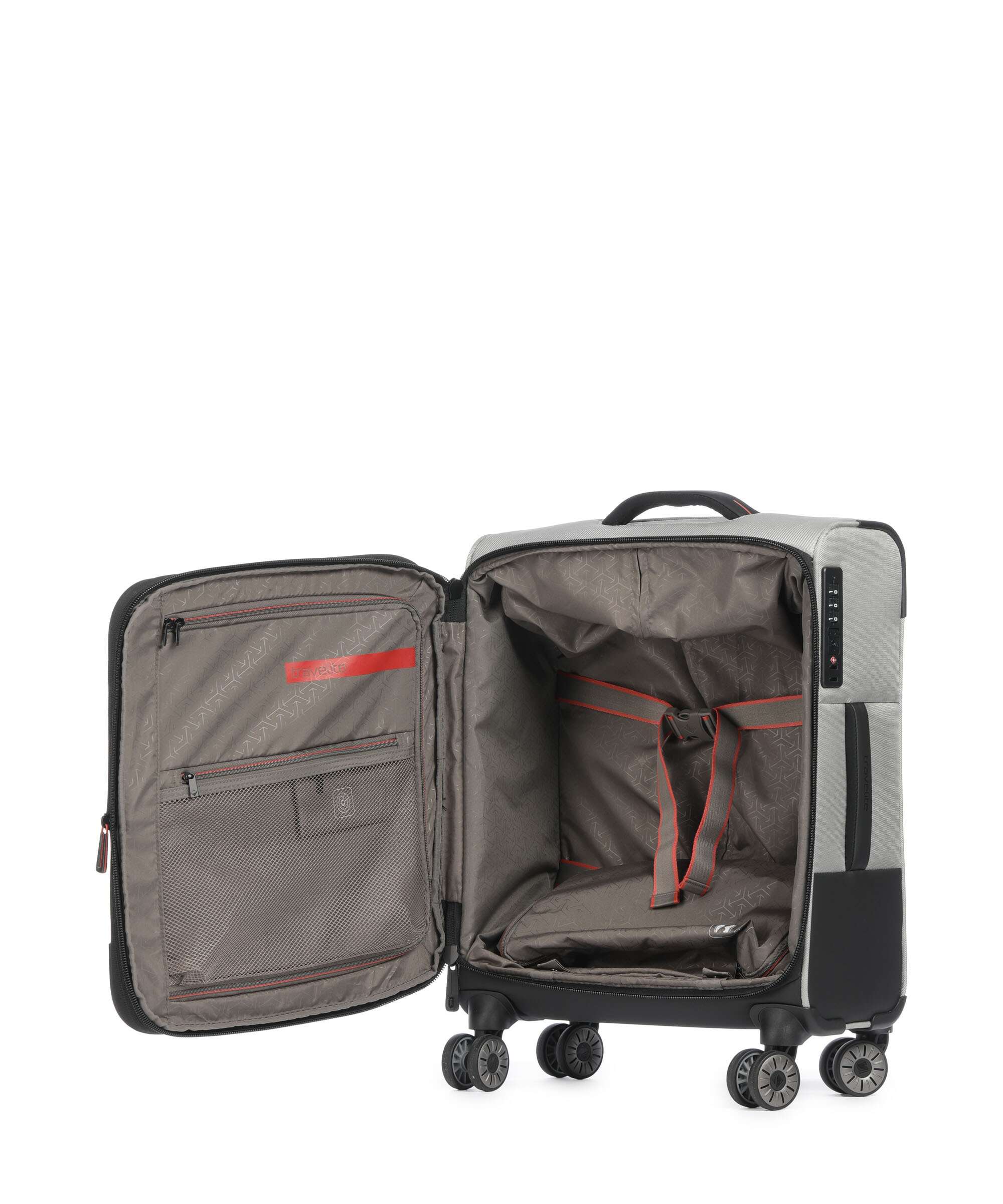 Travelite Crosslite Trolley (4 wielen) natur - Image 6