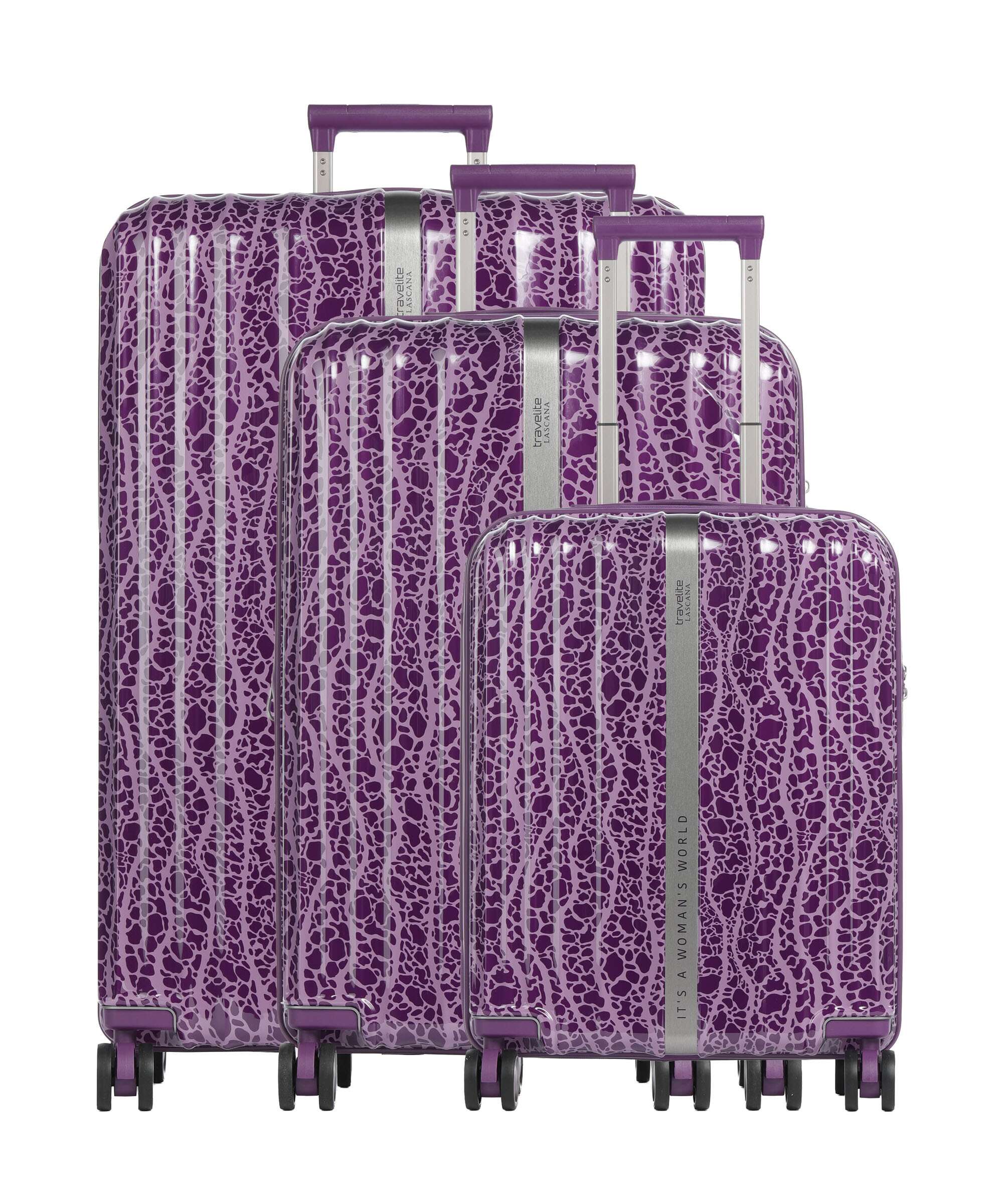Travelite Lascana Edition Kofferset (4 wielen) plum