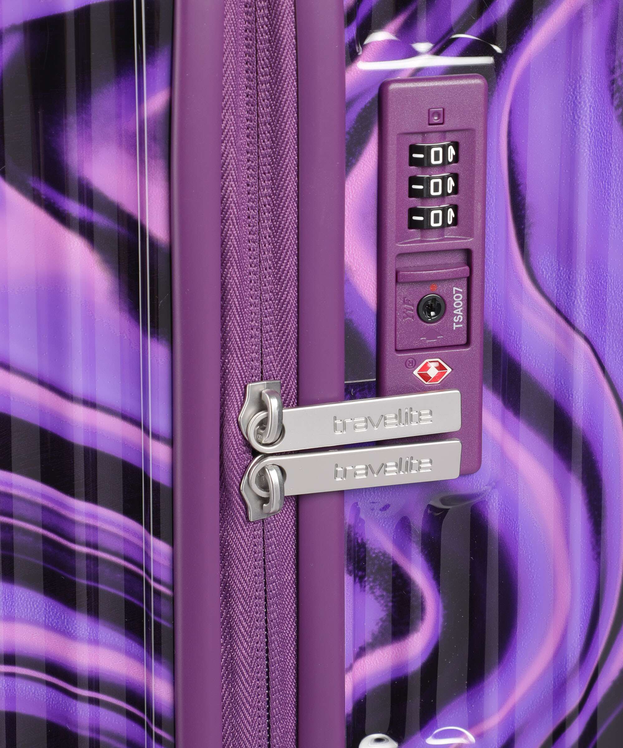 Travelite Lascana Edition Trolley (4 wielen) purple swirl - Image 3