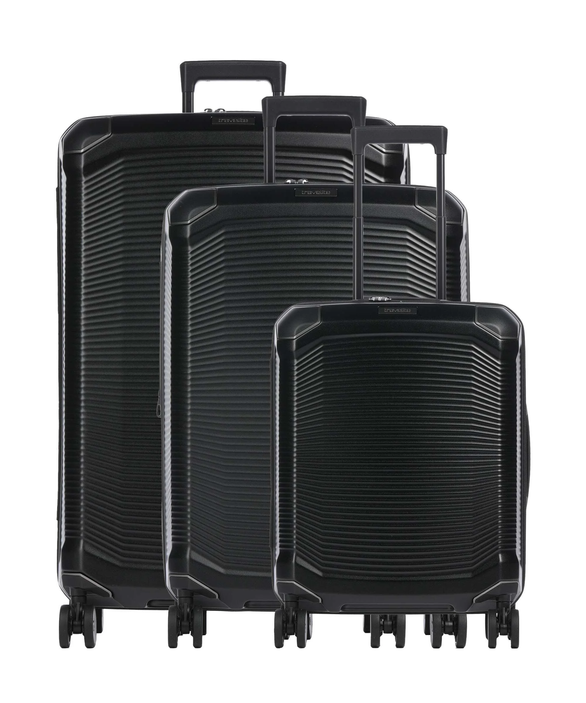 Travelite Millenium Kofferset (4 wielen) black