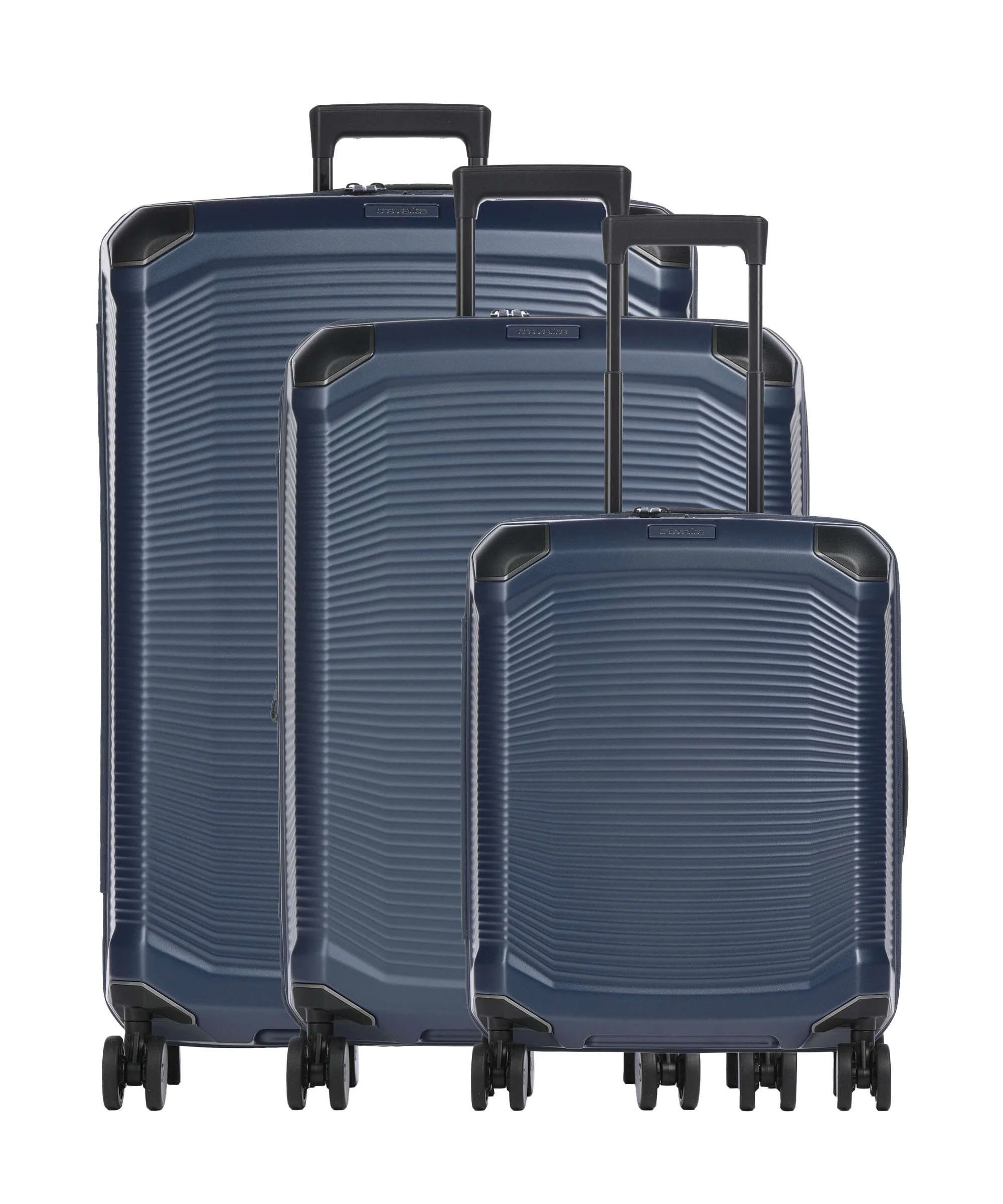 Travelite Millenium Kofferset (4 wielen) navy