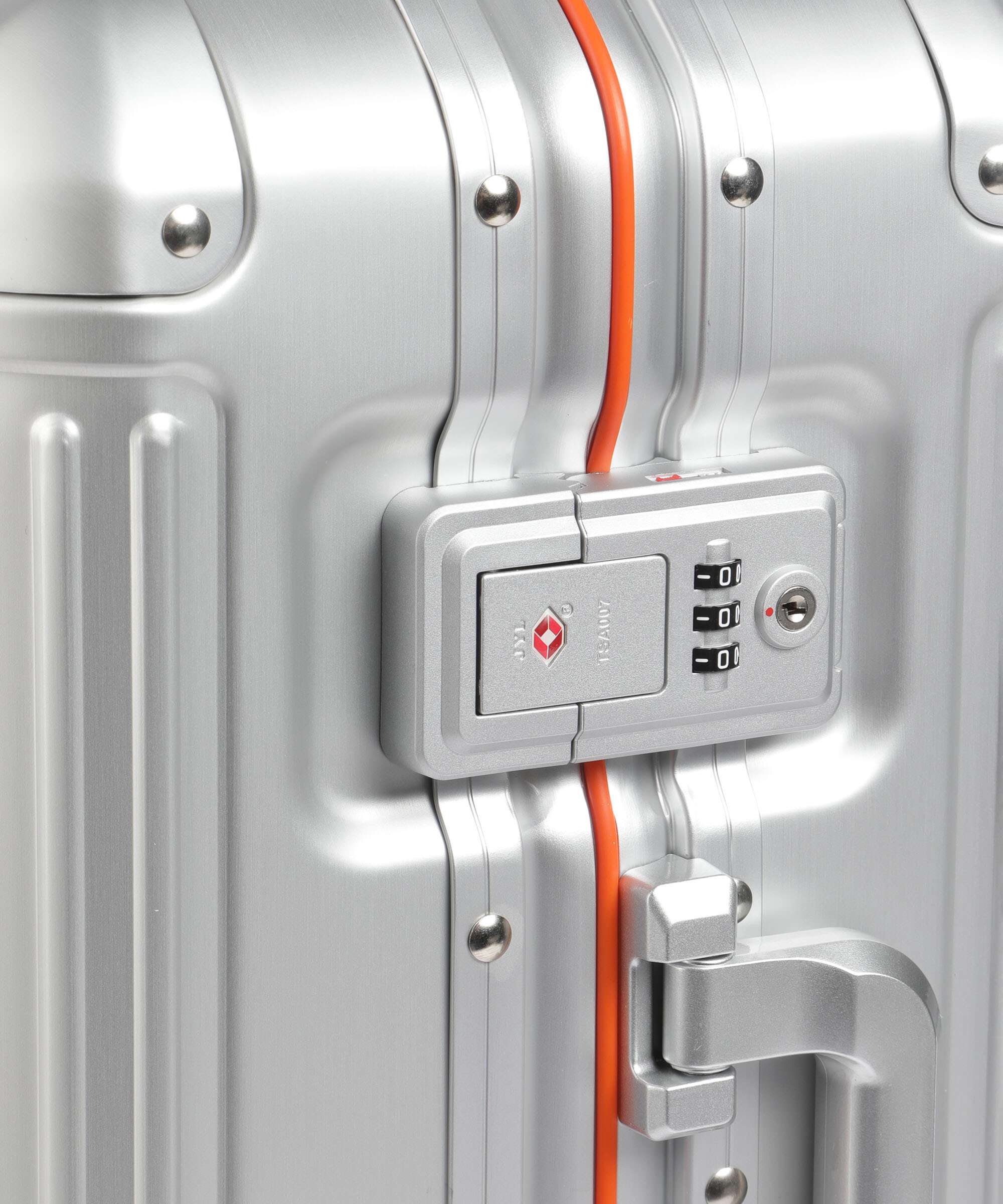 Travelite Next Trolley (4 wielen) silber orange - Image 3