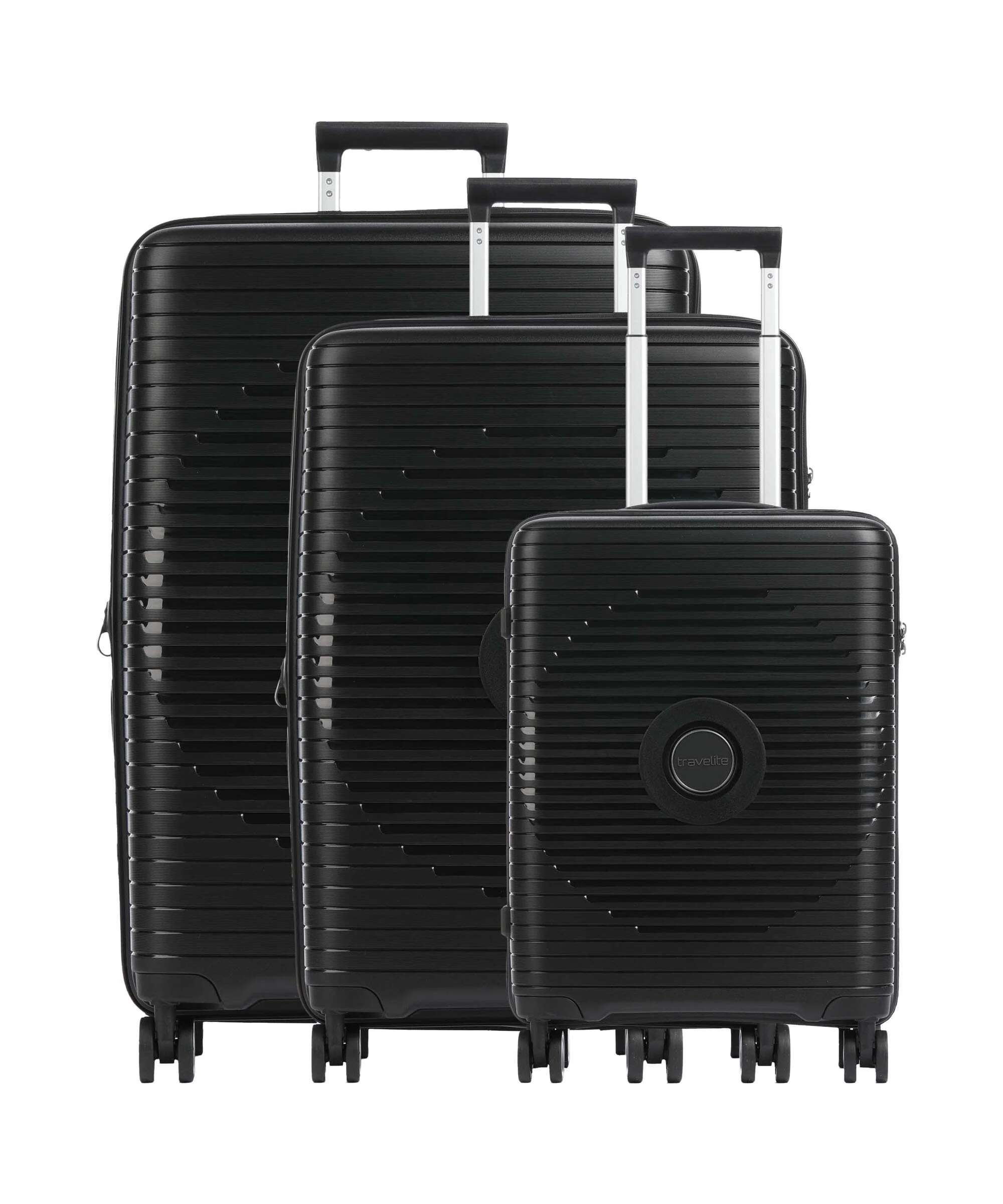 Travelite Orbita Kofferset (4 wielen) schwarz