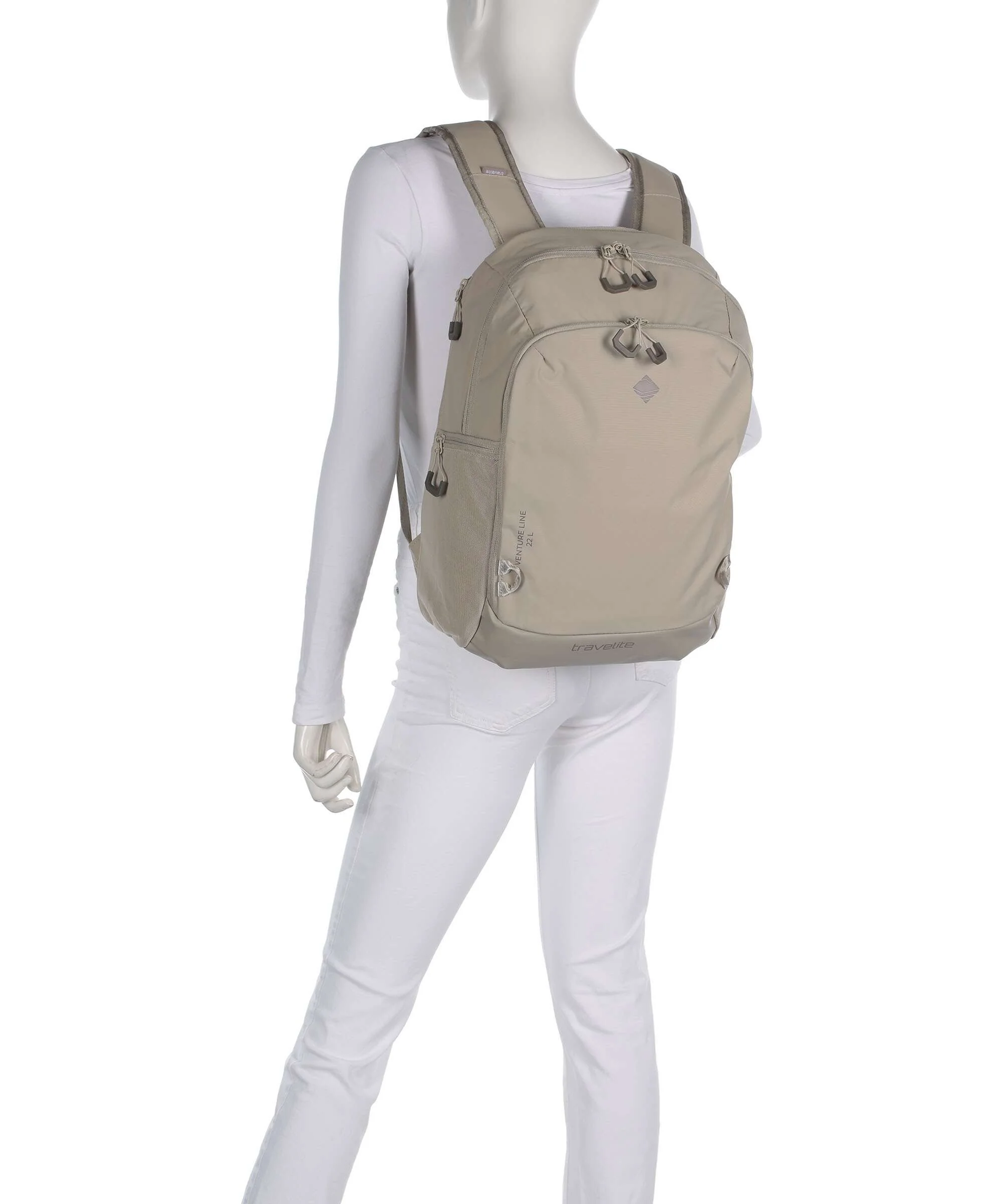 Travelite Venture Line M Rugzak sand - Image 3