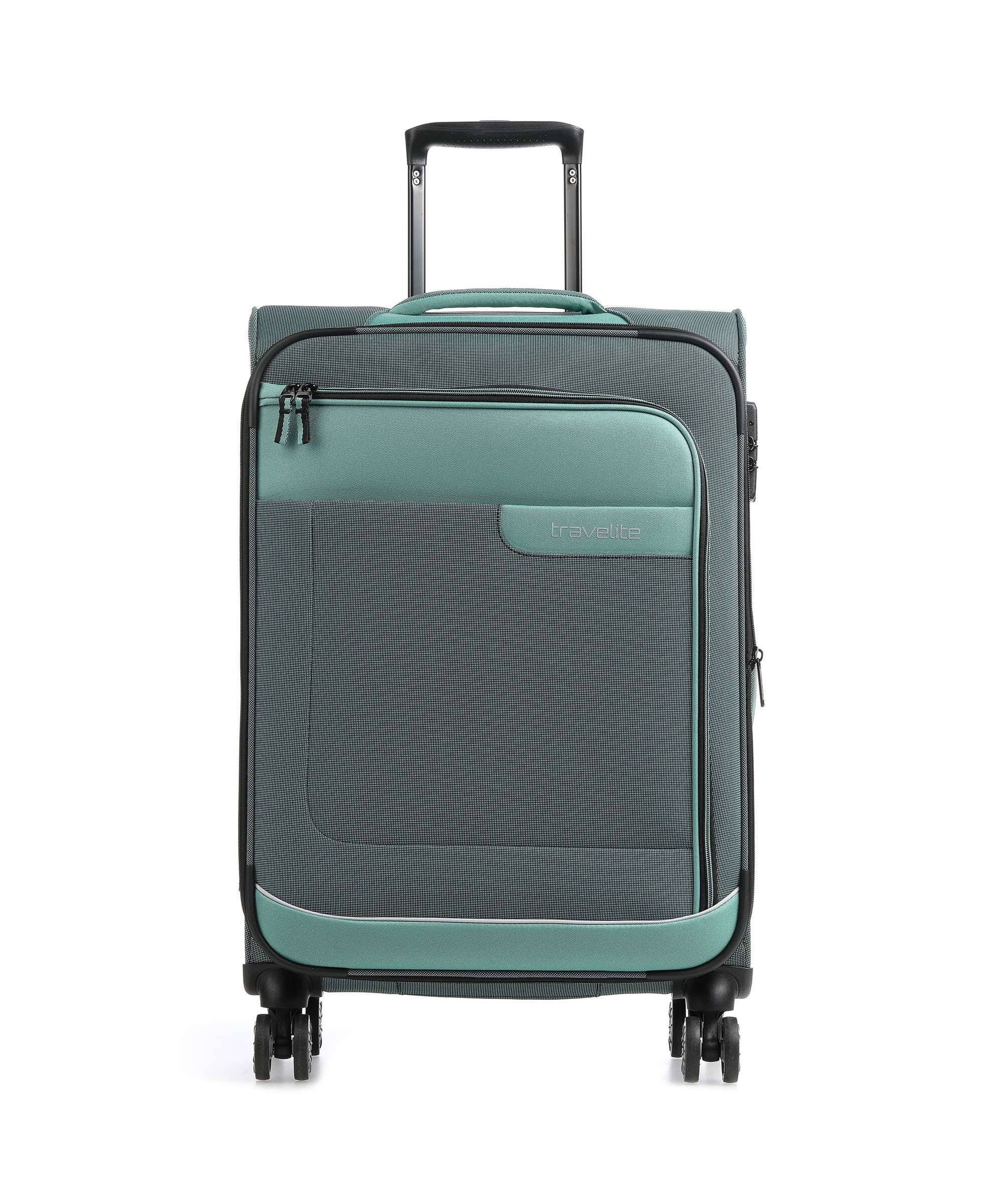 Travelite Viia Trolley (4 wielen) eukalyptus