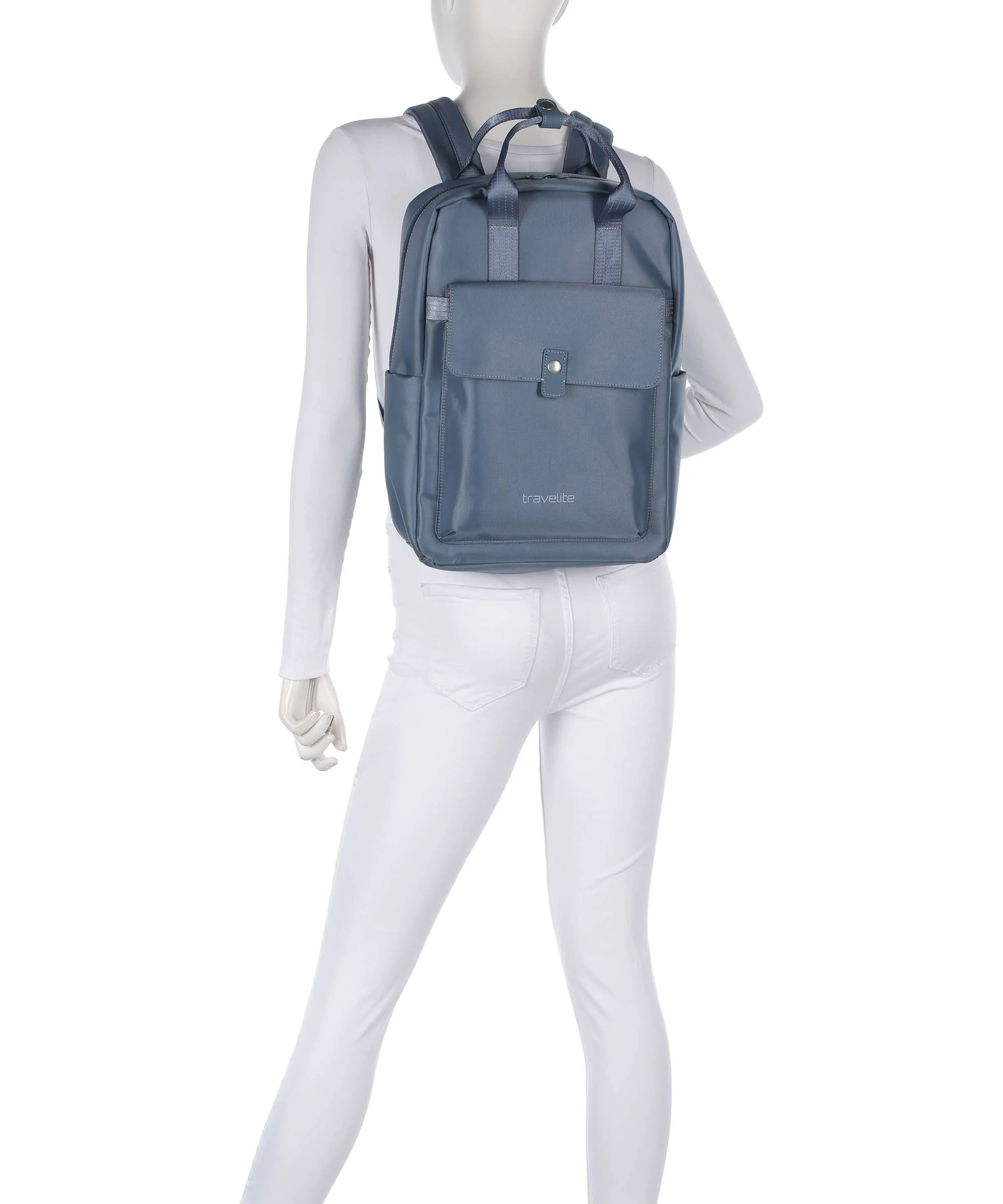 Travelite Ville Rugzak denim blue - Image 3