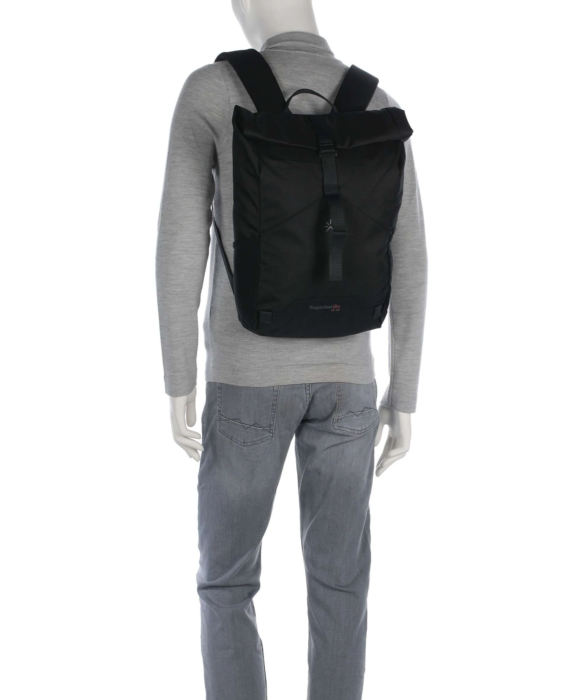 Tropicfeel Roll Go Rolltop rugzak core black - Image 4