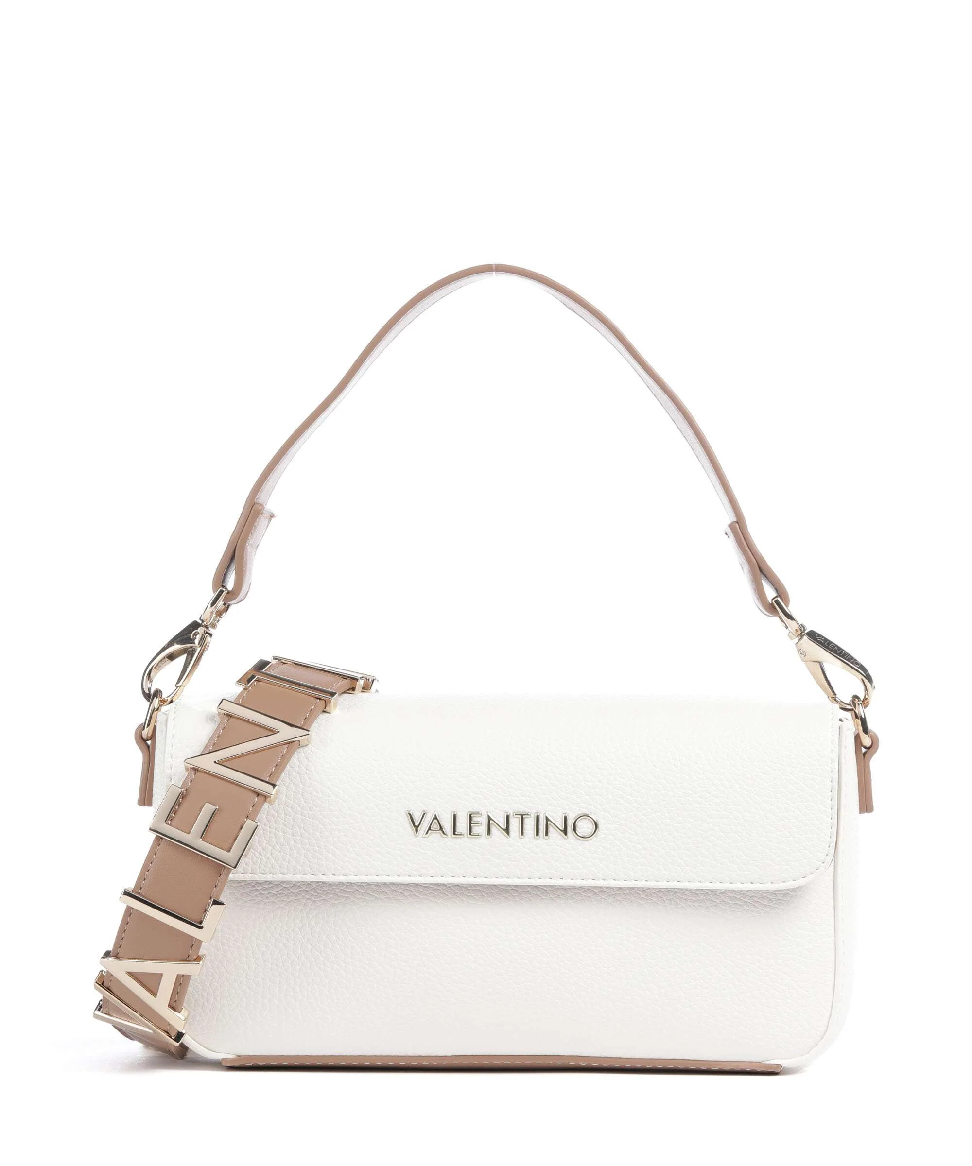 Valentino Bags Alexia Schoudertas bianco/cuoio