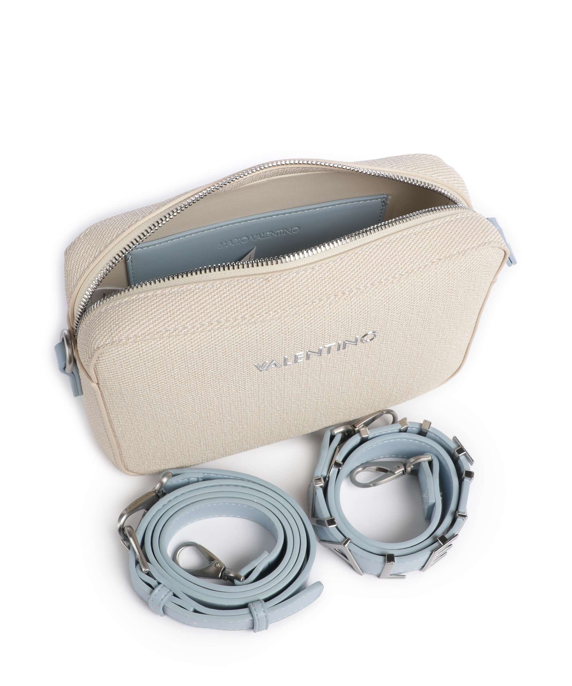 Valentino Bags Alexia Summer Crossbody tas naturale/avio - Image 5