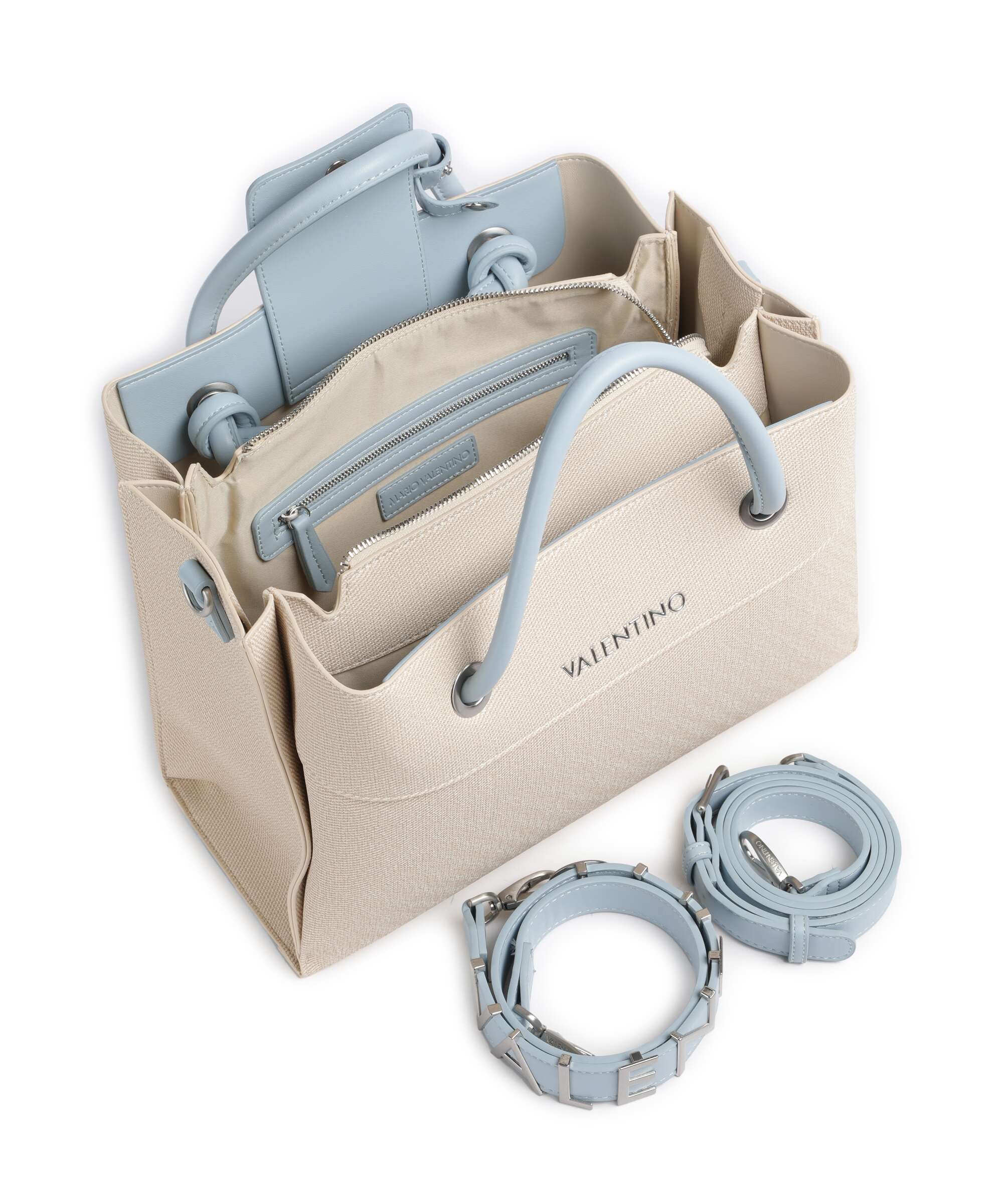 Valentino Bags Alexia Summer Handtas naturale/avio - Image 4