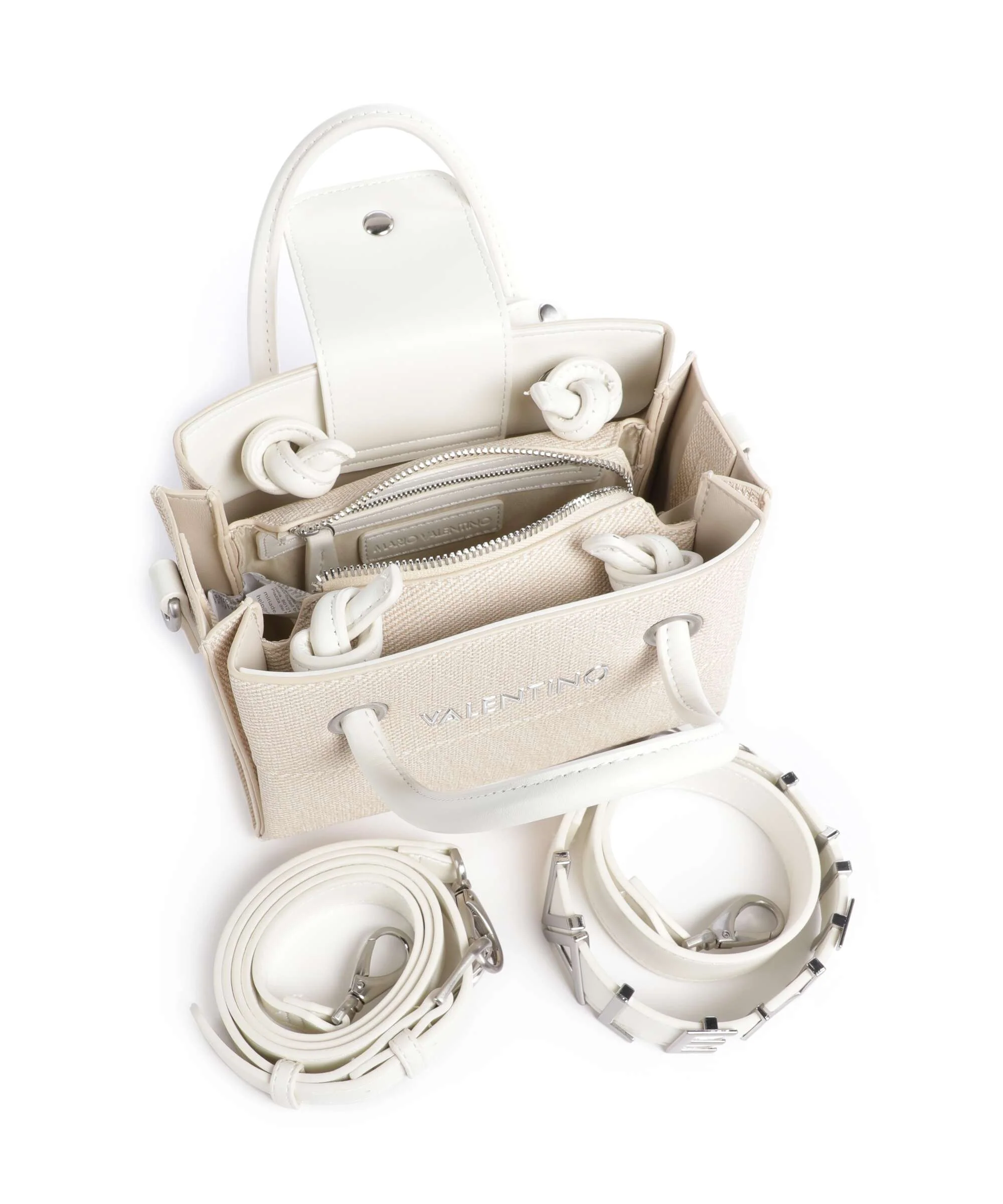 Valentino Bags Alexia Summer Handtas naturale/offwhite - Image 5