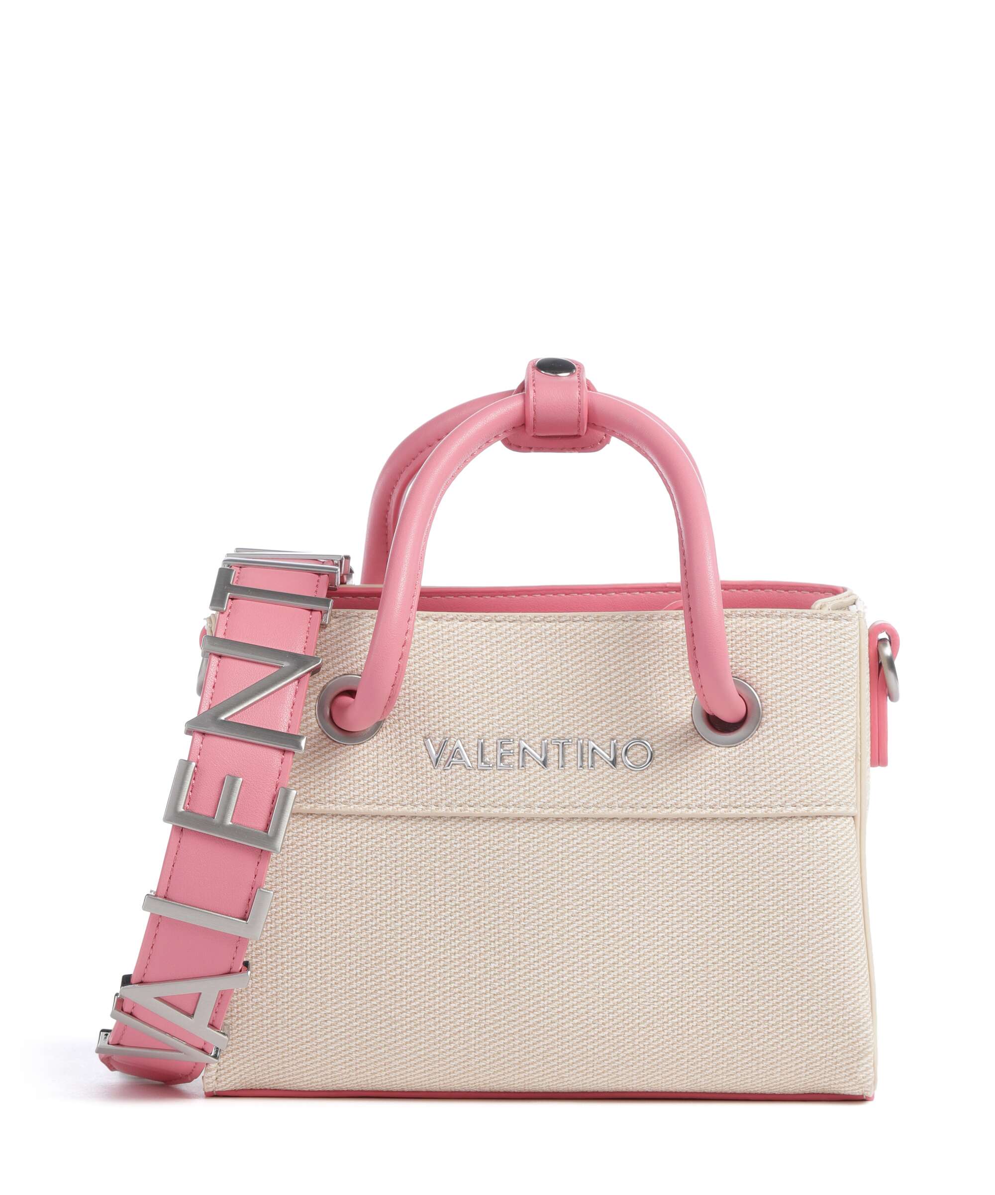Valentino Bags Alexia Summer Handtas naturale/rosa