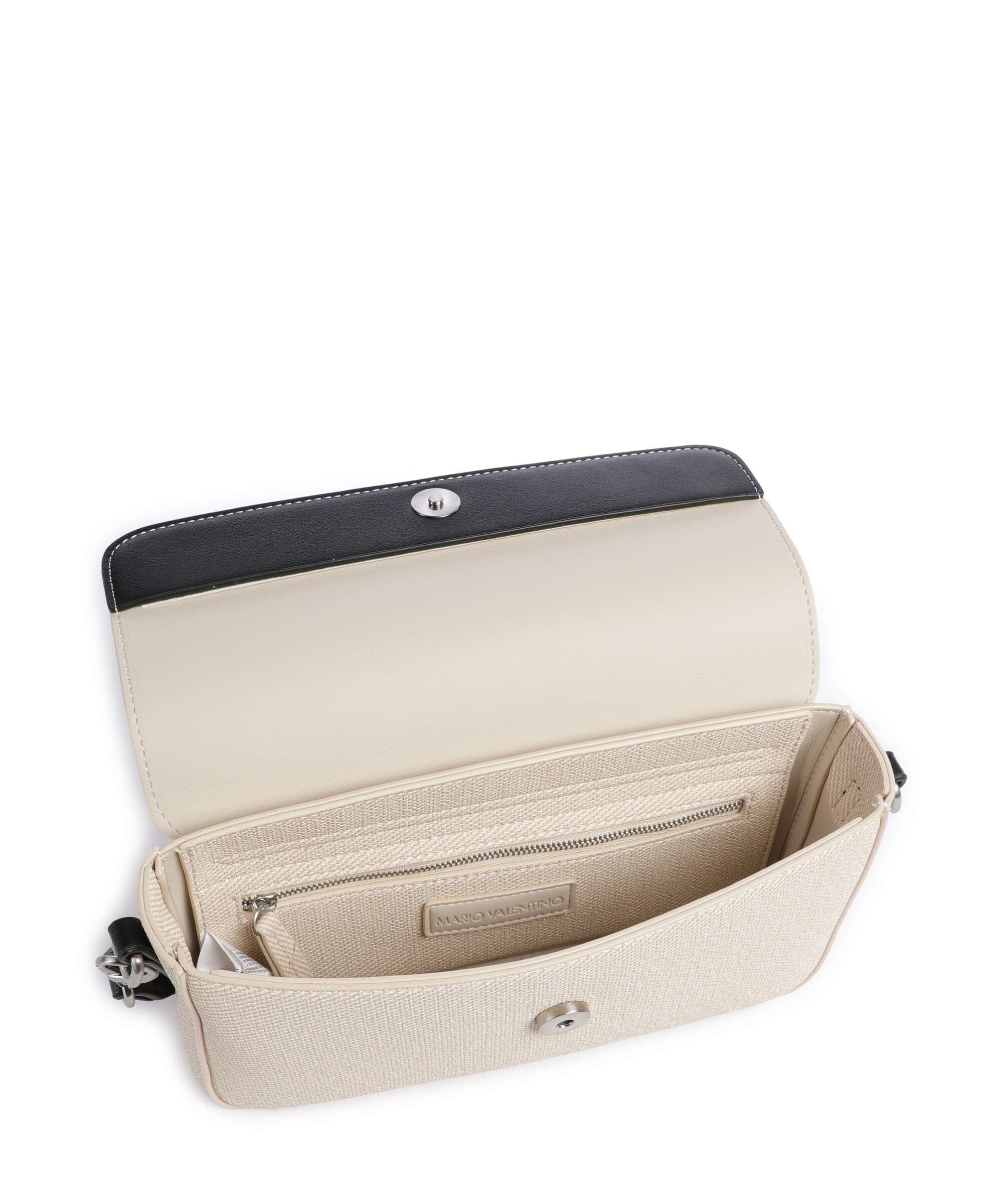 Valentino Bags Alexia Summer Schoudertas naturale/nero - Image 5