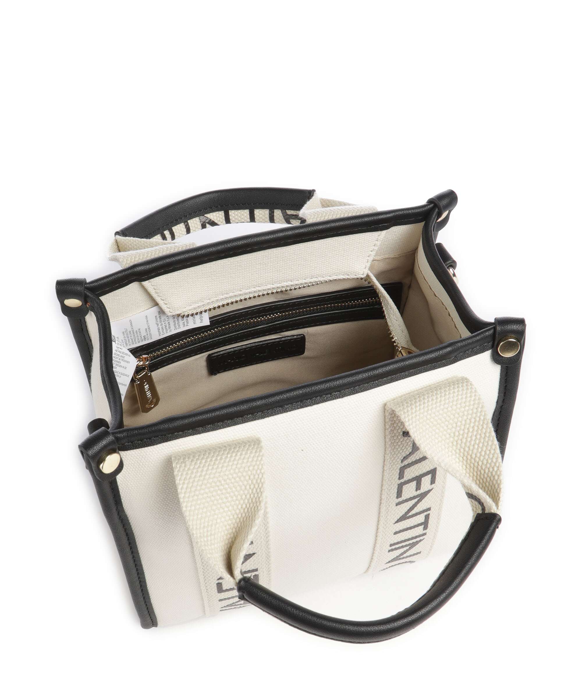 Valentino Bags Candle Handtas naturale/nero - Image 5