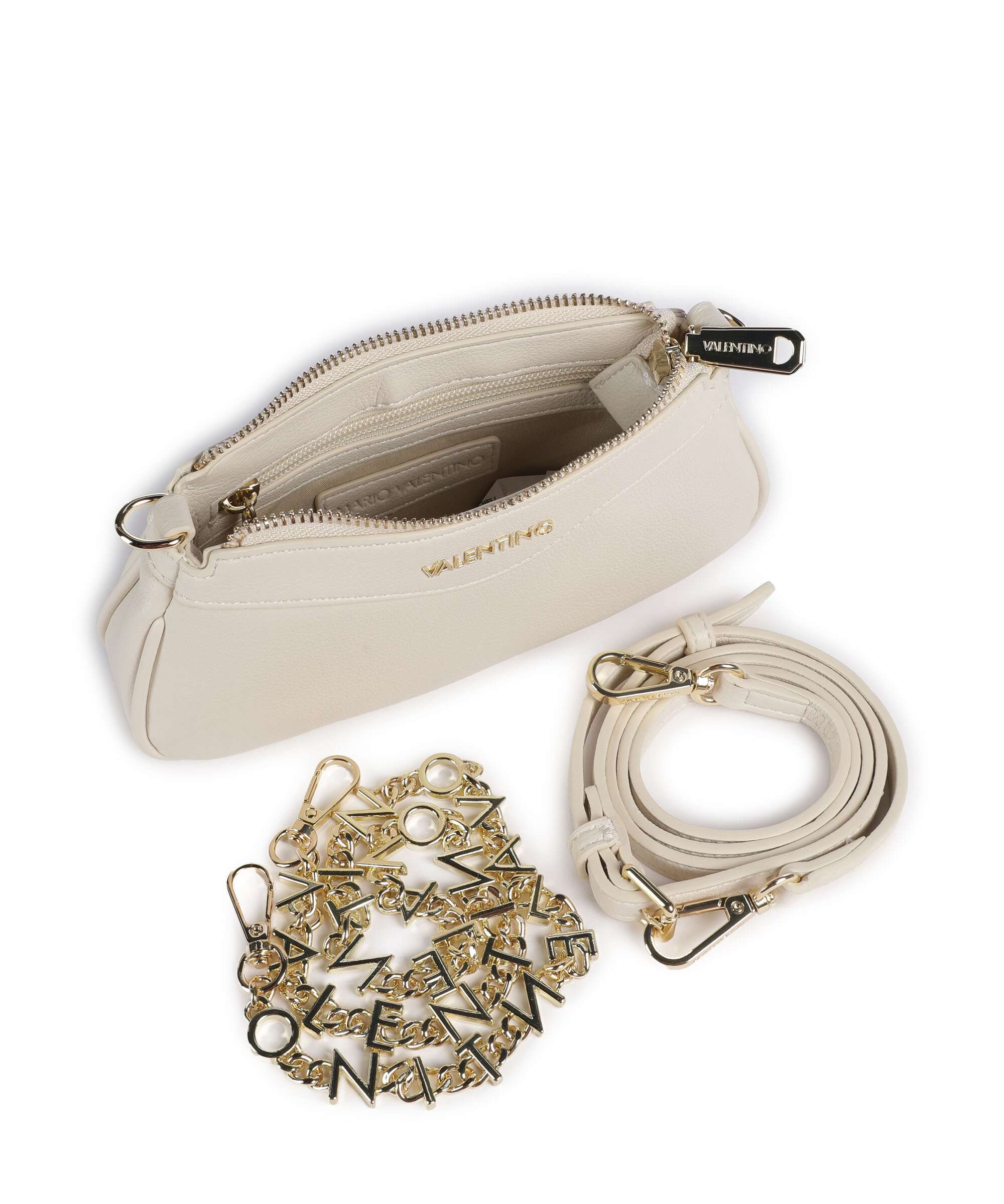 Valentino Bags Elly Schoudertas ecru - Image 5