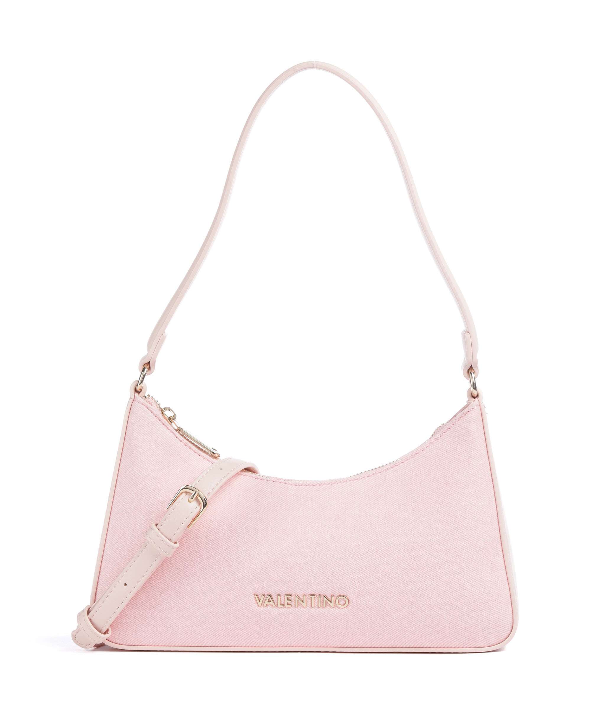 Valentino Bags Kelly Denim Schoudertas rosa
