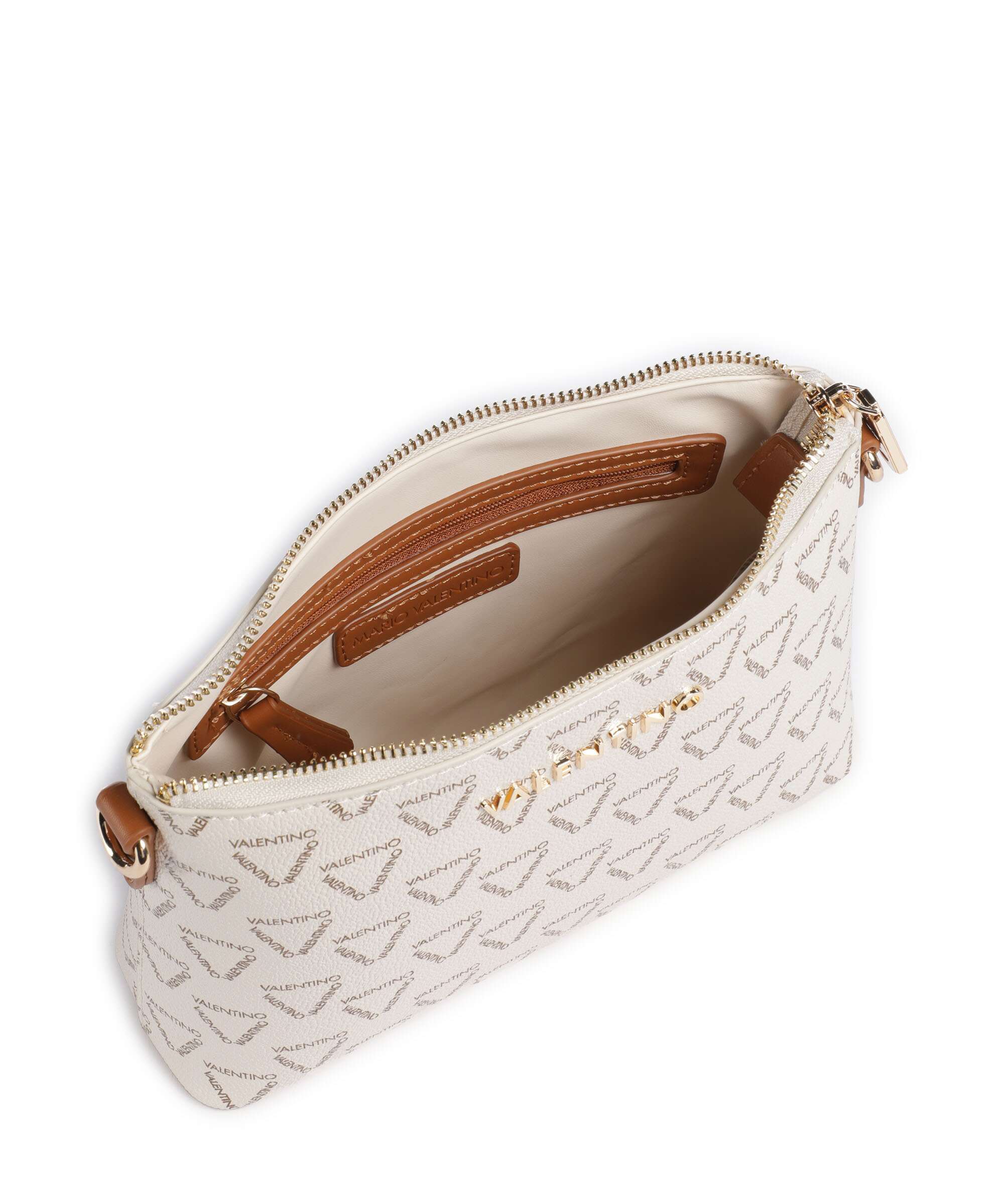 Valentino Bags Lady Re Crossbody tas bianco/cuoio - Image 5