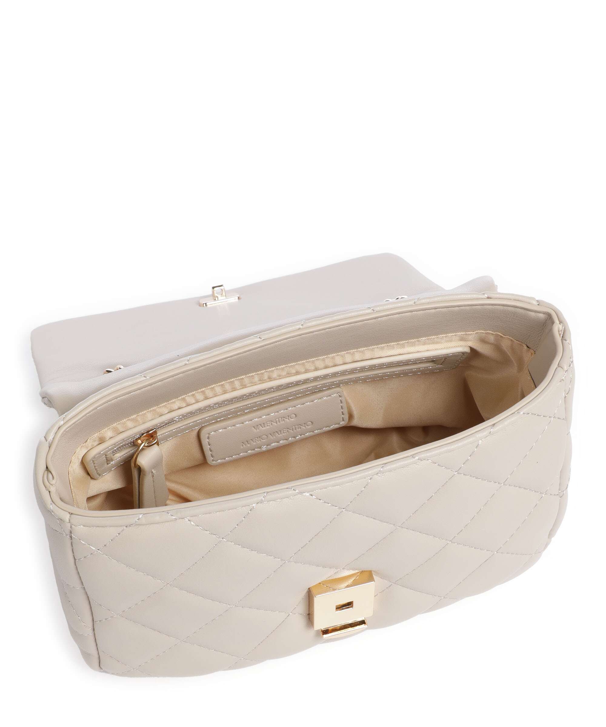 Valentino Bags Ocarina Schoudertas ecru - Image 5