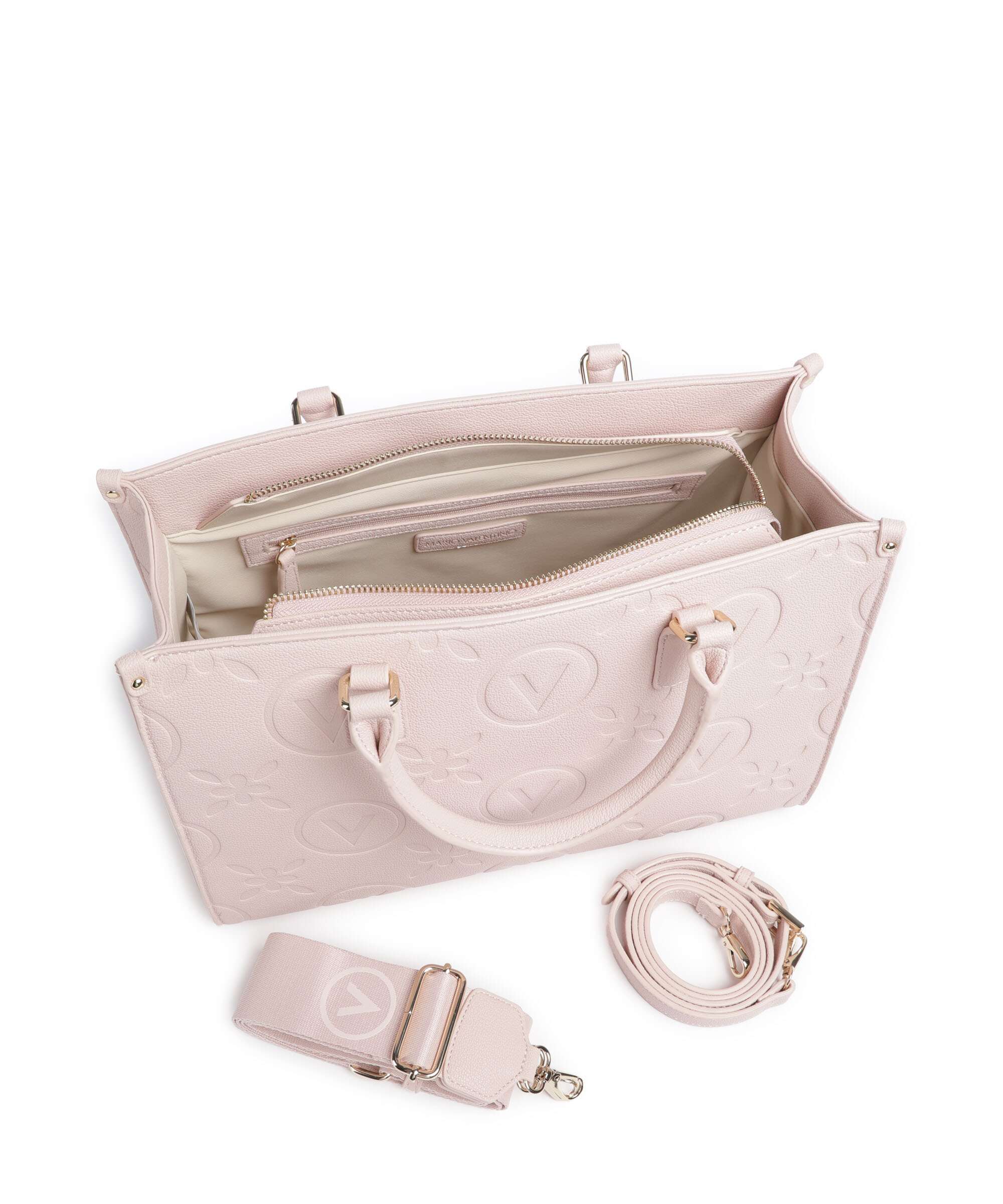 Valentino Bags Samba Re Handtas cipria - Image 5