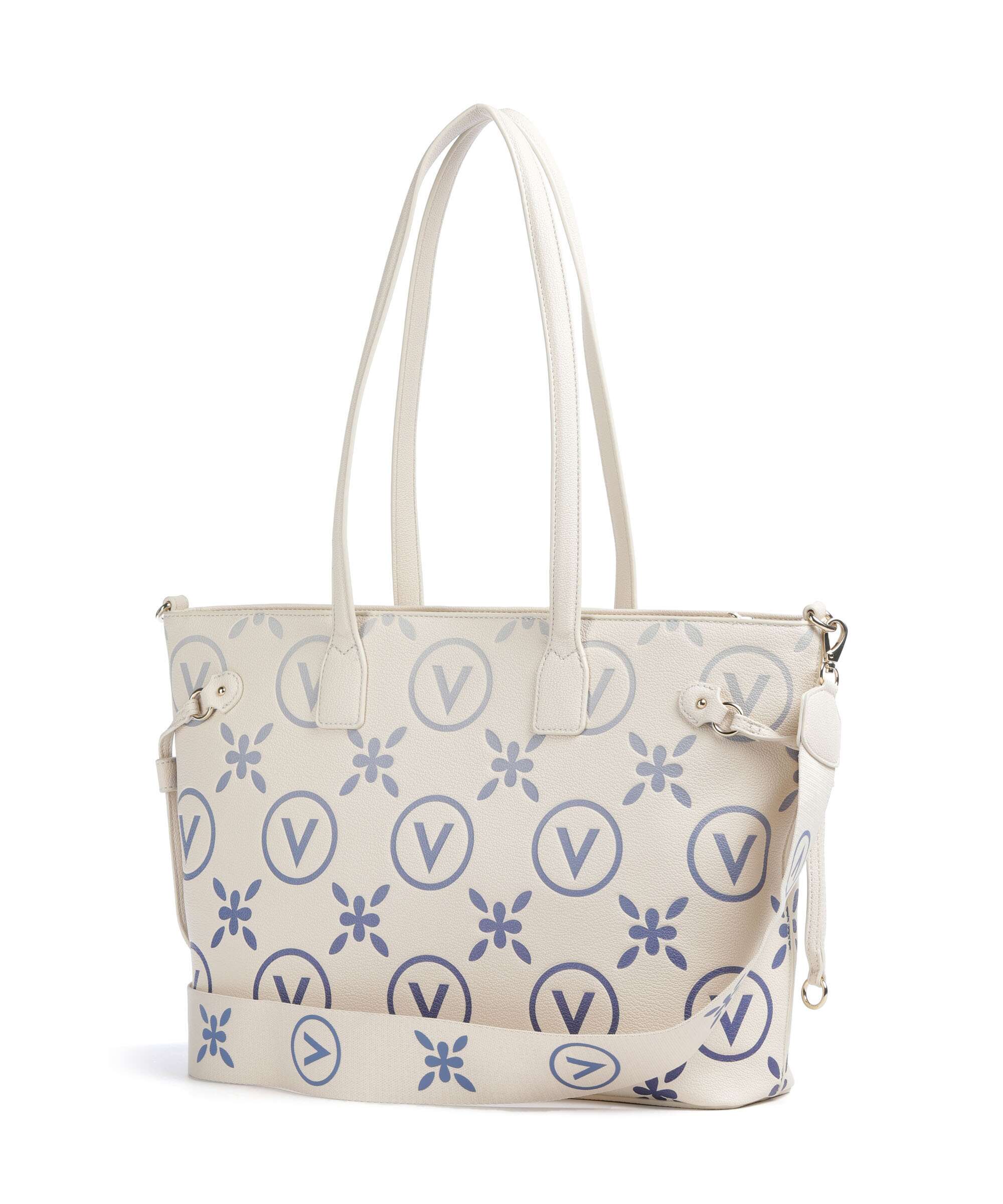 Valentino Bags Samba Re Print Boodschappentas ecru/bluette - Image 2