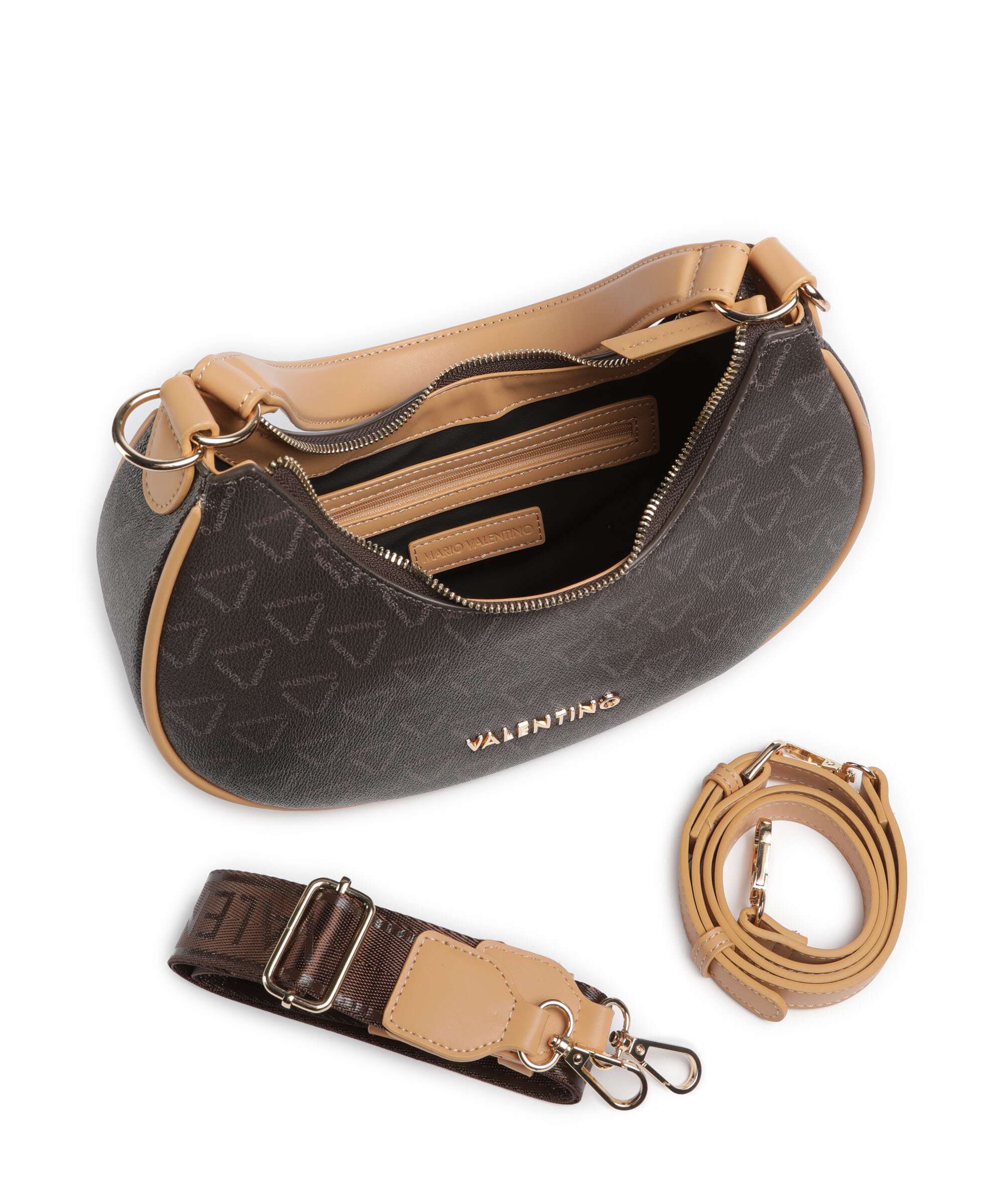 Valentino Bags Shelby Schoudertas moro/naturale - Image 5