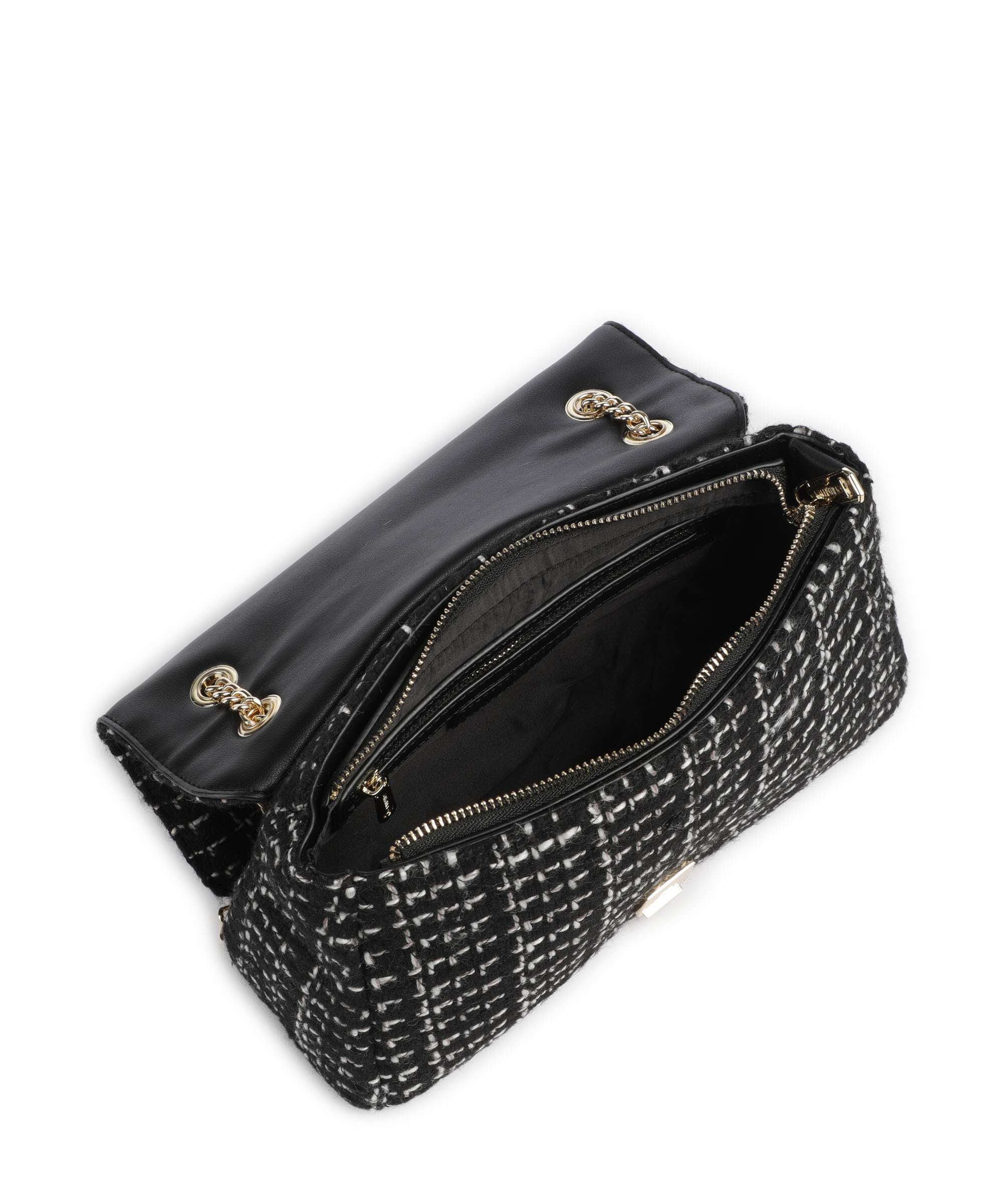 Valentino Bags Tweed Schoudertas nero/multicolour - Image 5