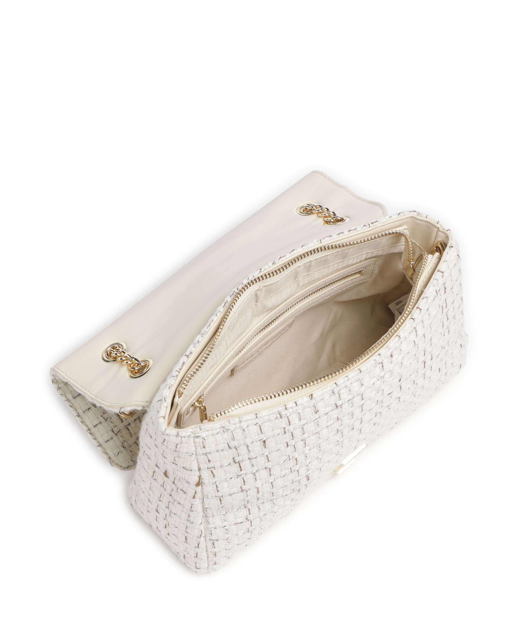 Valentino Bags Tweed Schoudertas off white/multicolour - Image 5