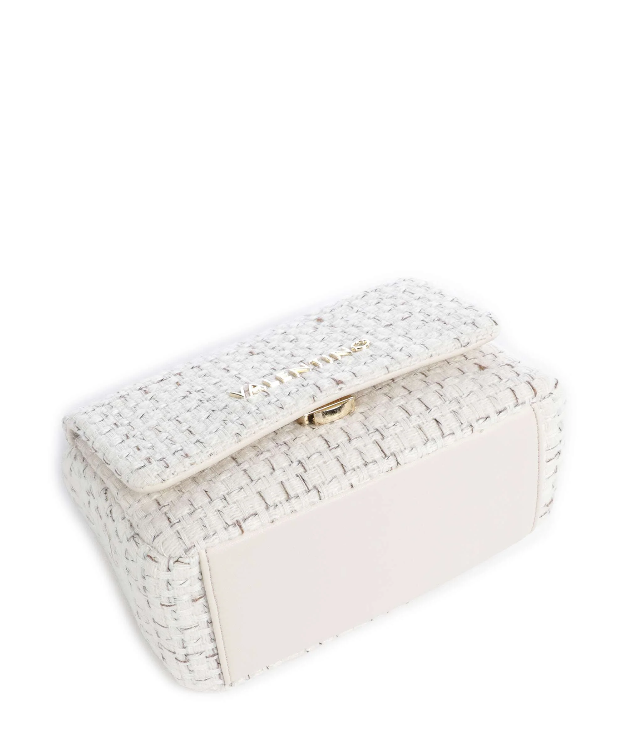 Valentino Bags Tweed Schoudertas off white/multicolour - Image 4