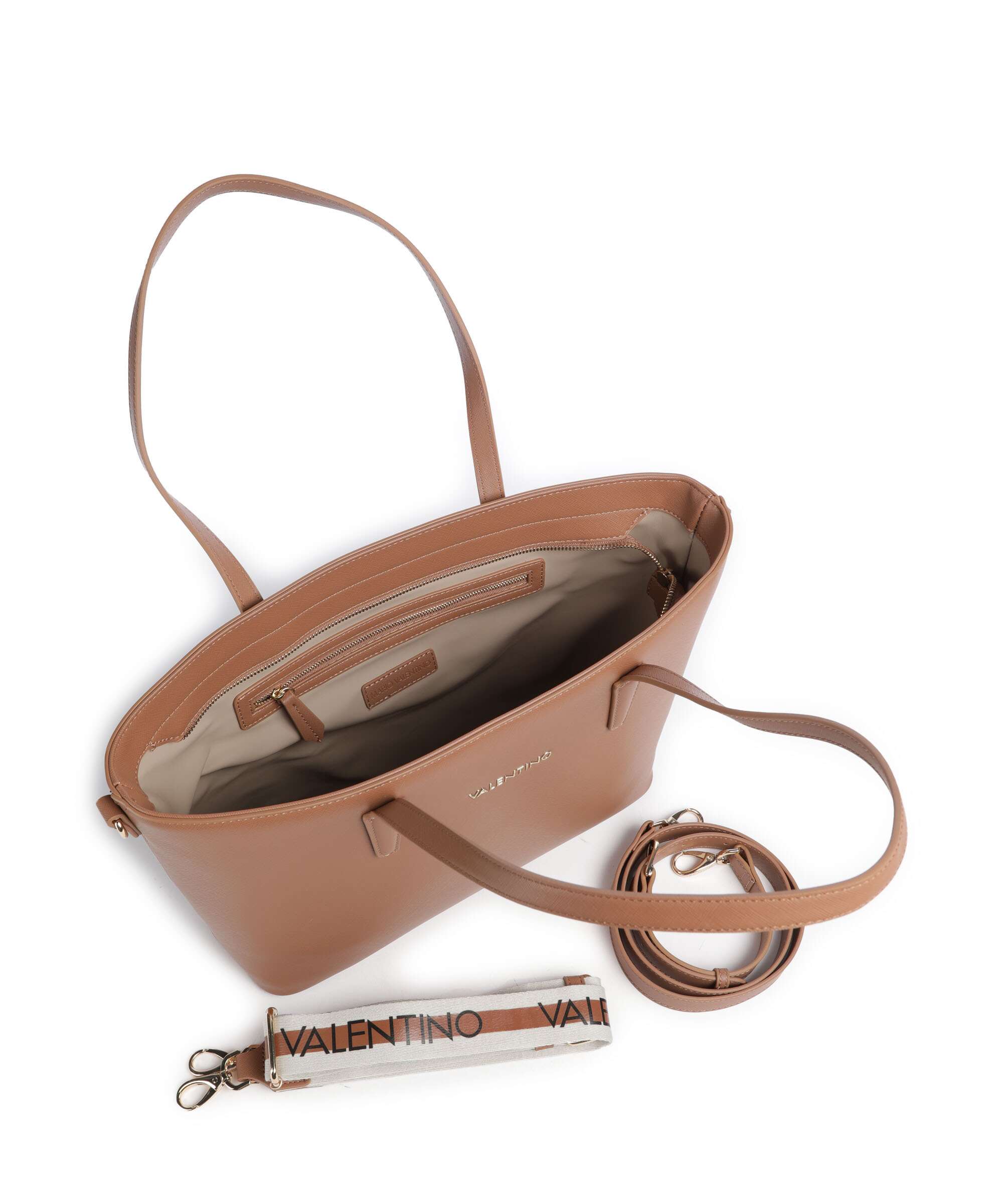 Valentino Bags Zero Re Boodschappentas cuoio - Image 4