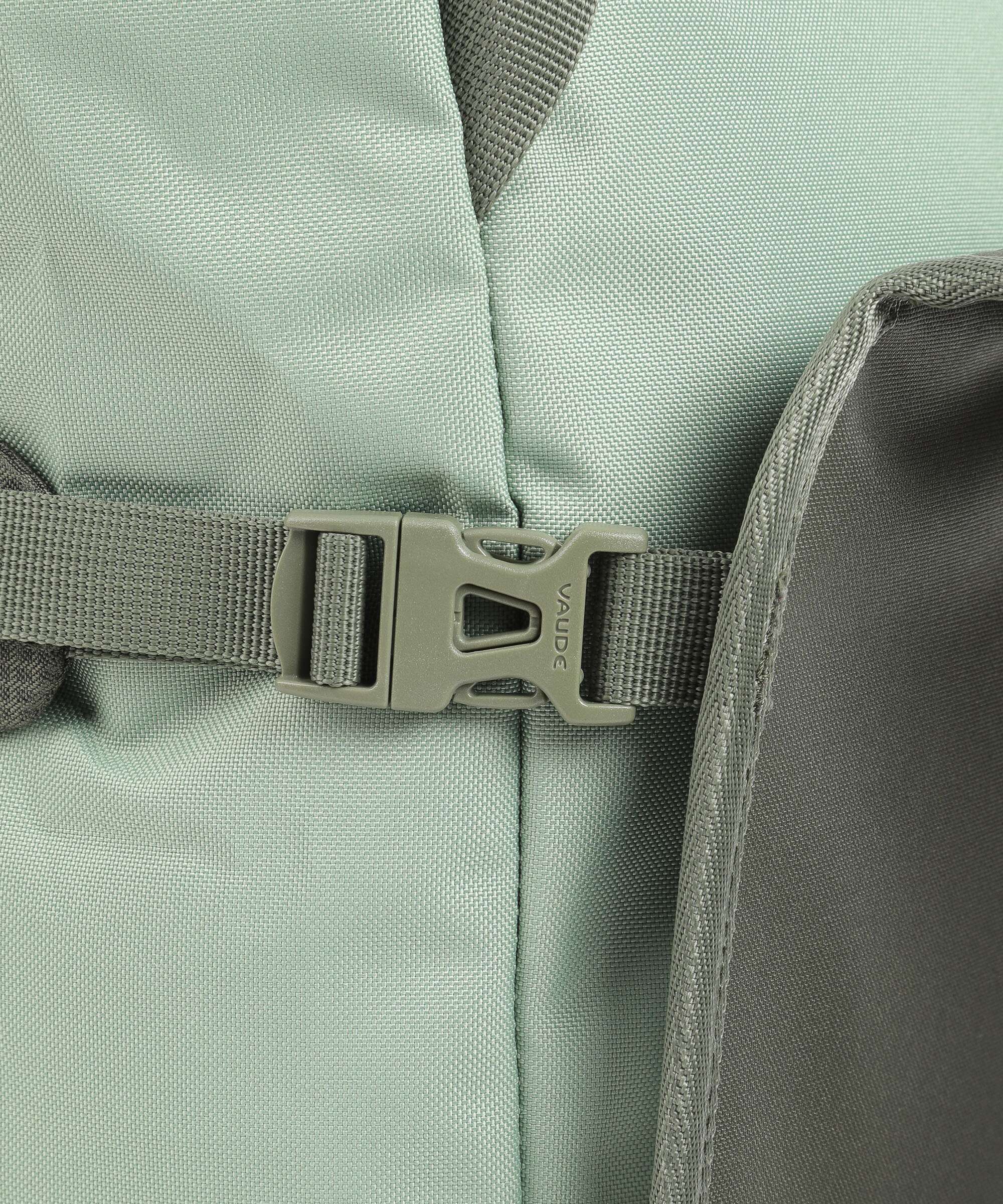 Vaude urban TwinShopper Tas voor bagagedrager willow green - Image 4