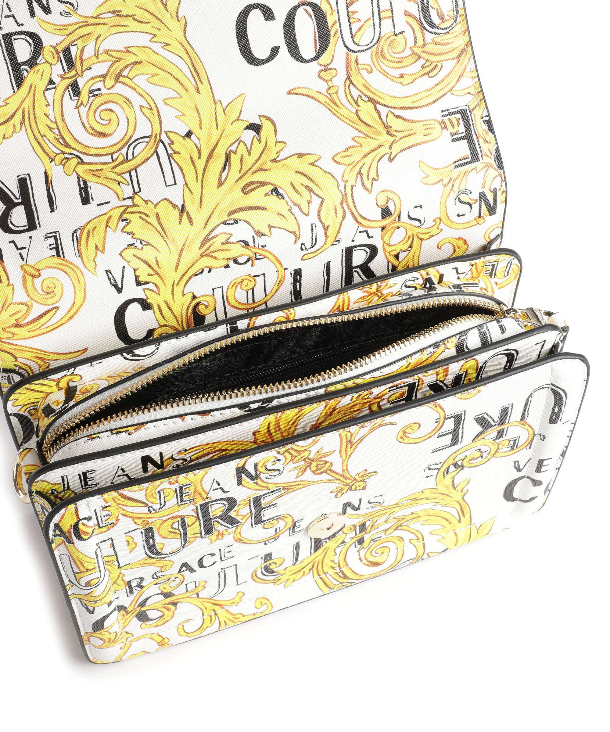 Versace Jeans Couture Couture 01 Crossbody tas white/gold - Image 5
