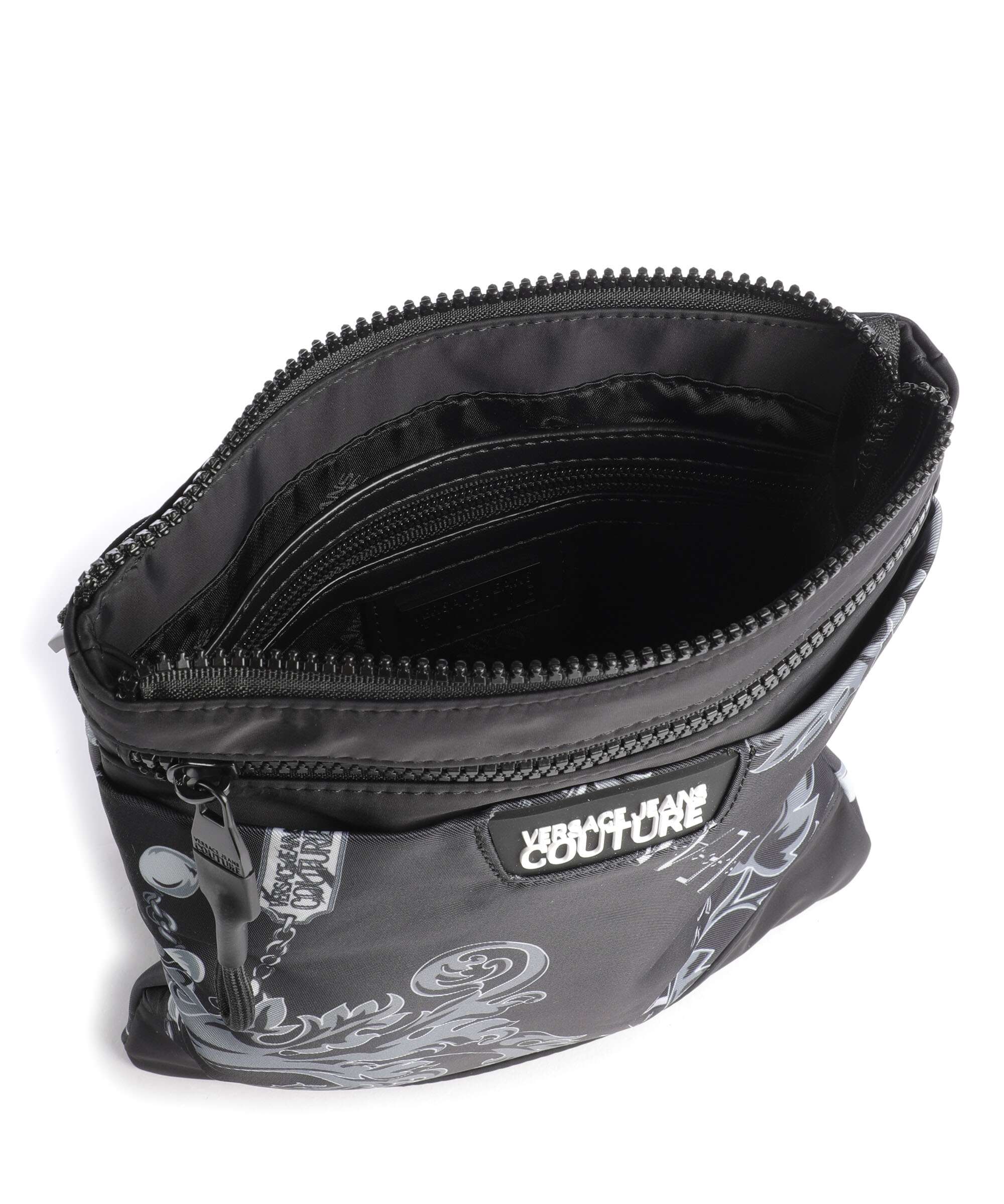 Versace Jeans Couture Iconic Printed Logo Crossbody tas black - Image 5